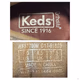 Keds Shoes Womens 7 Center II Stripe Casual Moc Sneakers Taupe Canvas