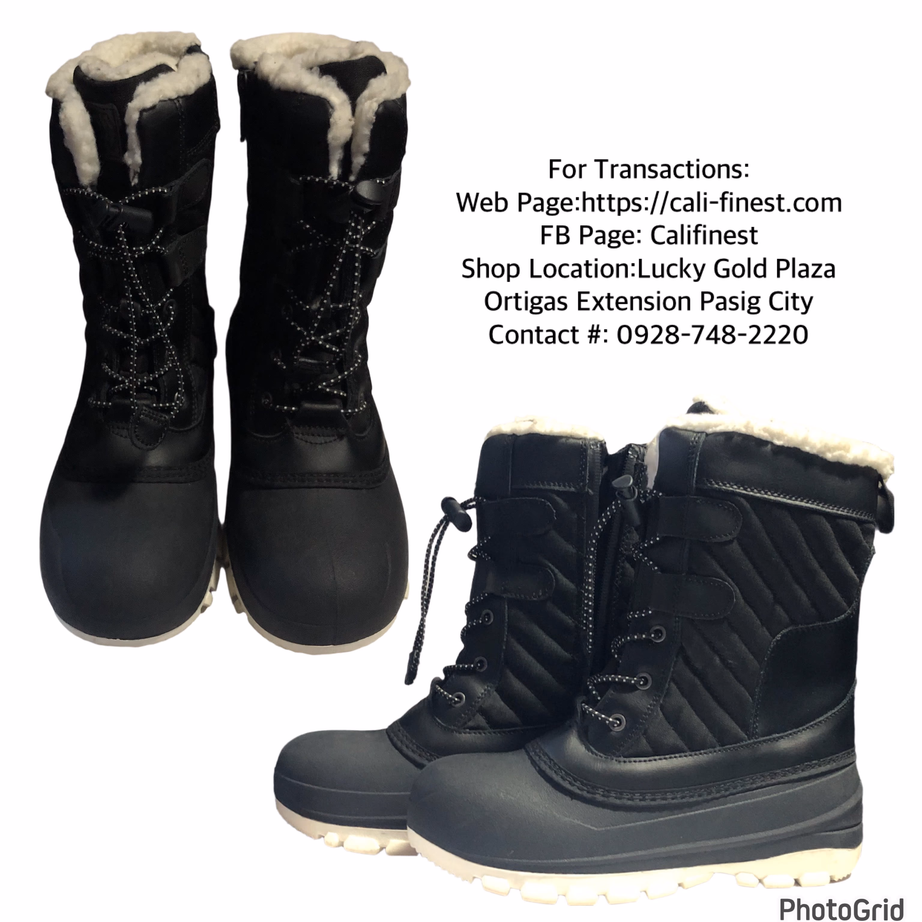 Thermolite EcoMode Boots Youth Size 3 Winter Snowboots