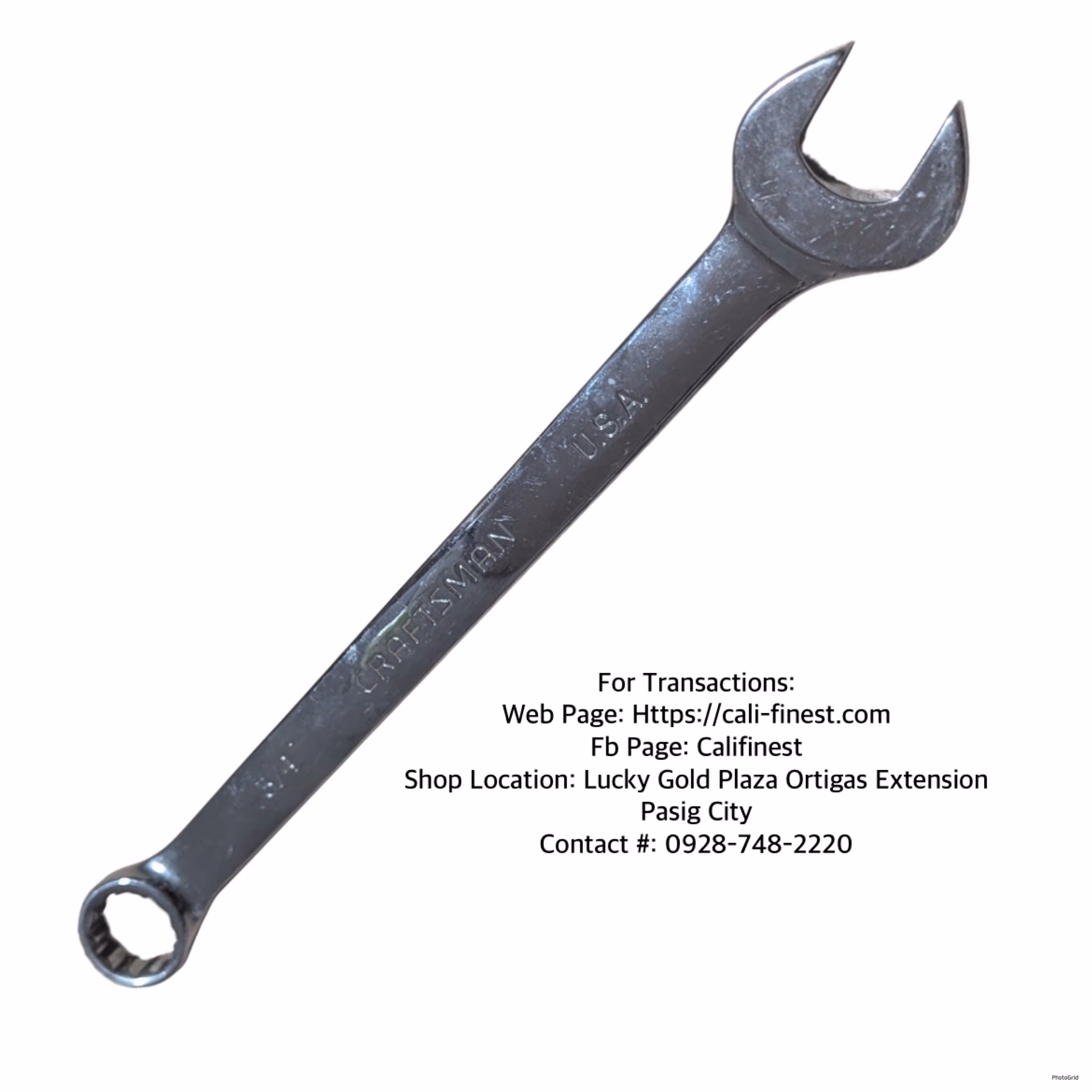Craftsman USA Professional 3/4” Combination Wrench Polished #45981