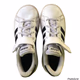 Adidas  Grand Court 2.0 Low White Leather Black Stripes Sneakers For Kids