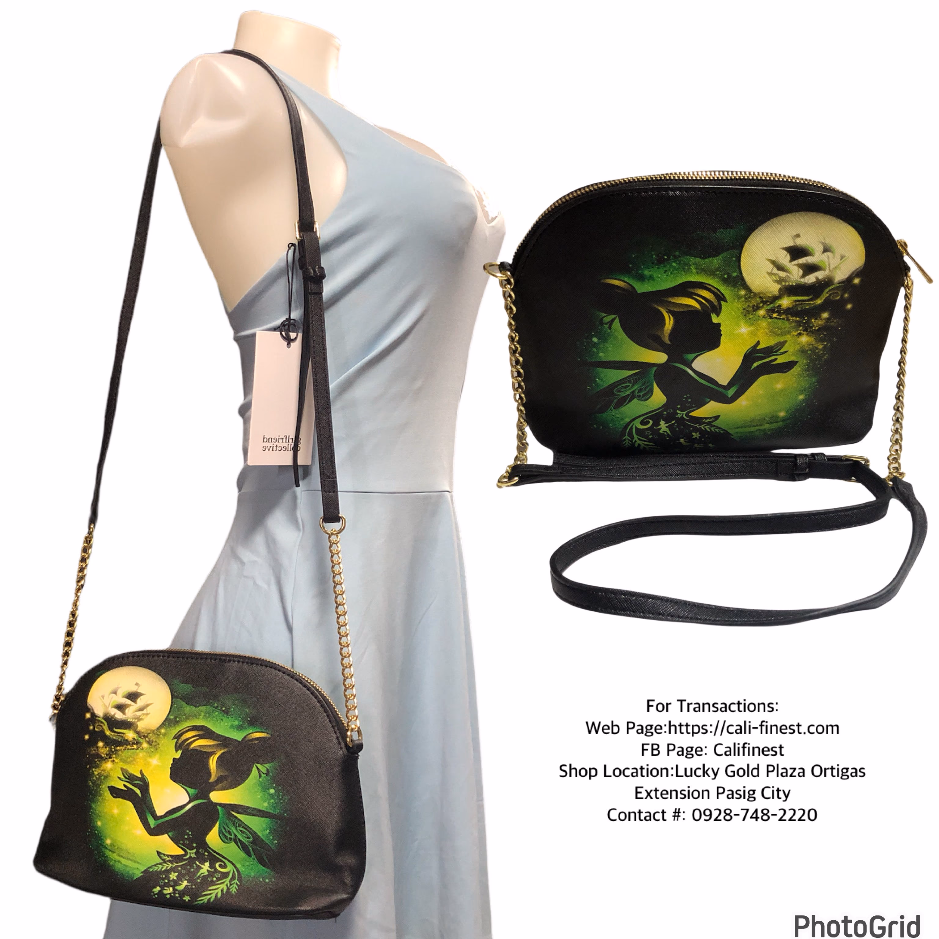 Tinker Bell Cross body Bag For Women   BA#447