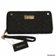 Bebe wristlet wallet gray/black For Women 