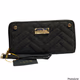 Bebe wristlet wallet gray/black For Women 
