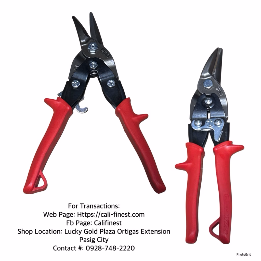 Wiss Crescent Metalmaster 9–3/4 In Aviation Left M1X snips