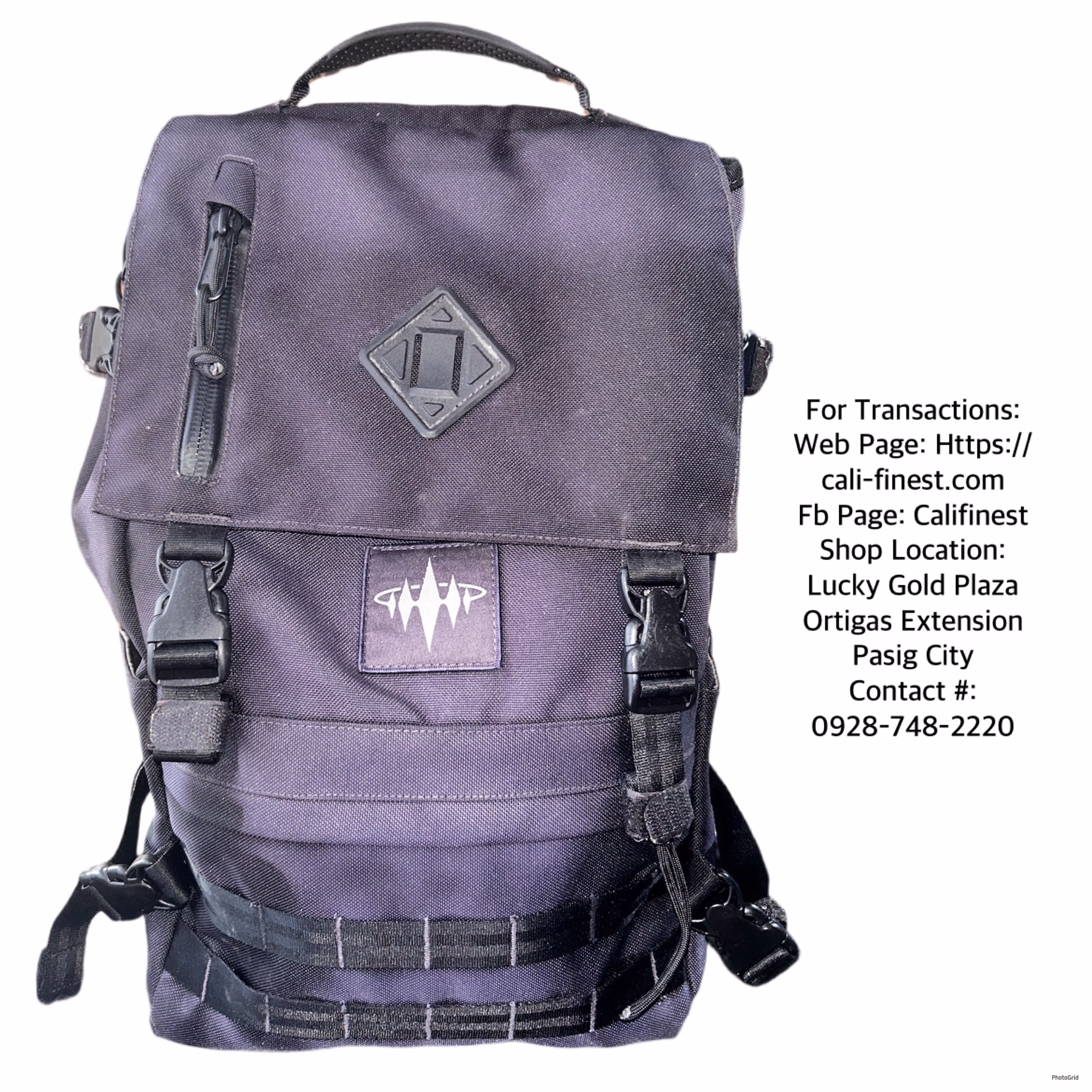 Condura Brand Fabric Fixsolve Backpack   BA# 430