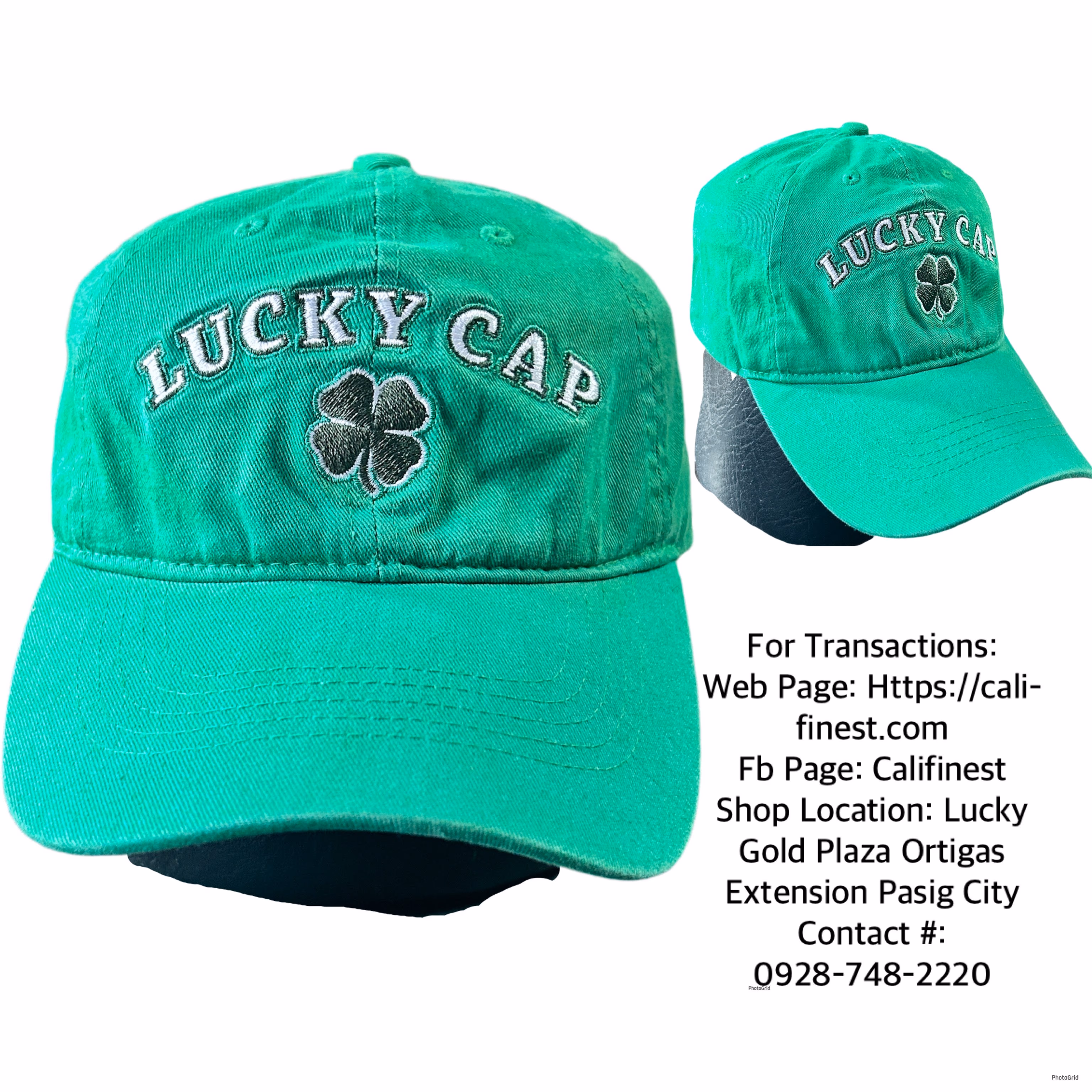 Lucky Cap Green   C#279 