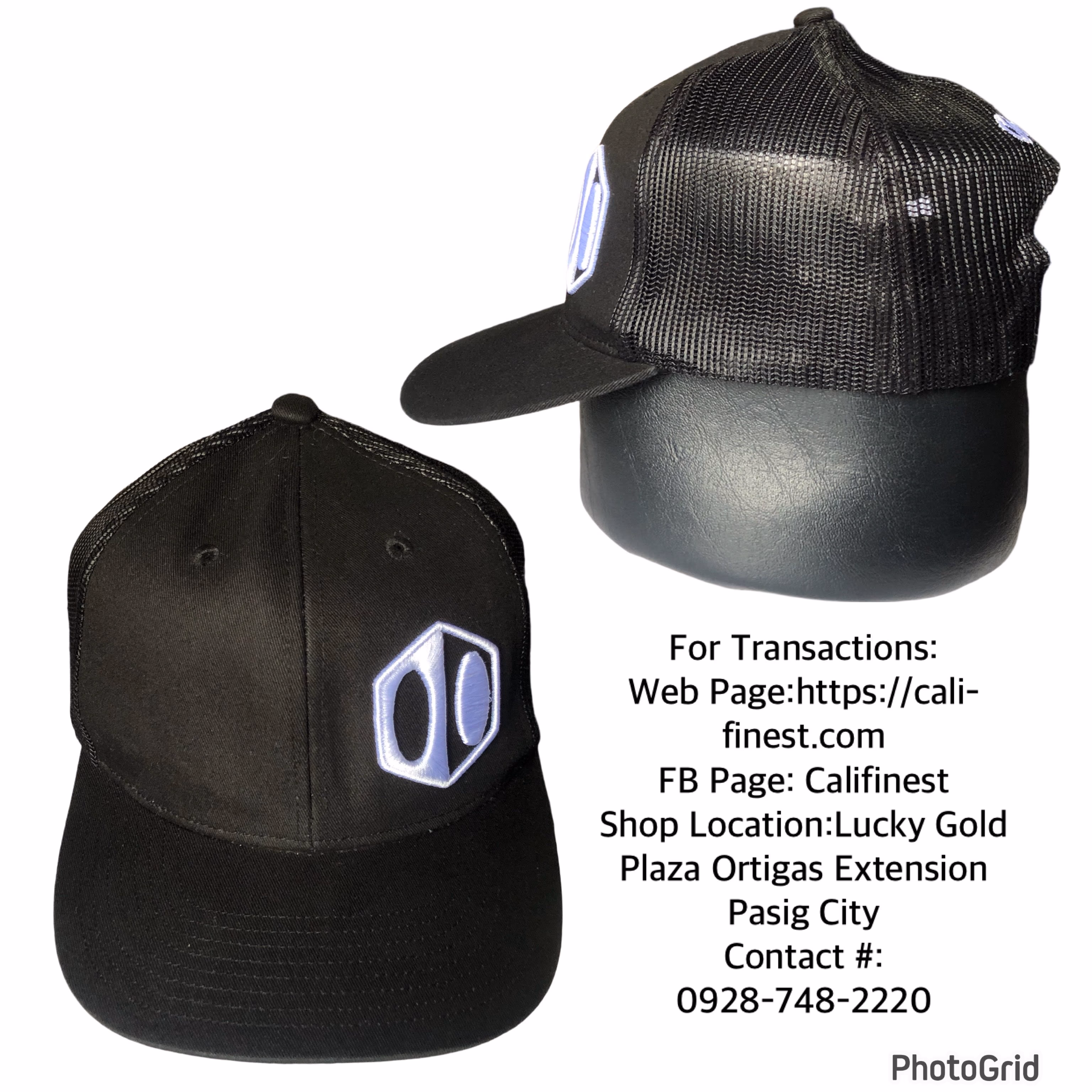 Box Racing Classic Snap Back Cap adjustable Black