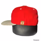 SRAM LEATHER PATCH RED FLAT CAP CYCLING DH MTB BASEBALL CAP/HAT