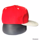 SRAM LEATHER PATCH RED FLAT CAP CYCLING DH MTB BASEBALL CAP/HAT