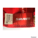 SRAM LEATHER PATCH RED FLAT CAP CYCLING DH MTB BASEBALL CAP/HAT