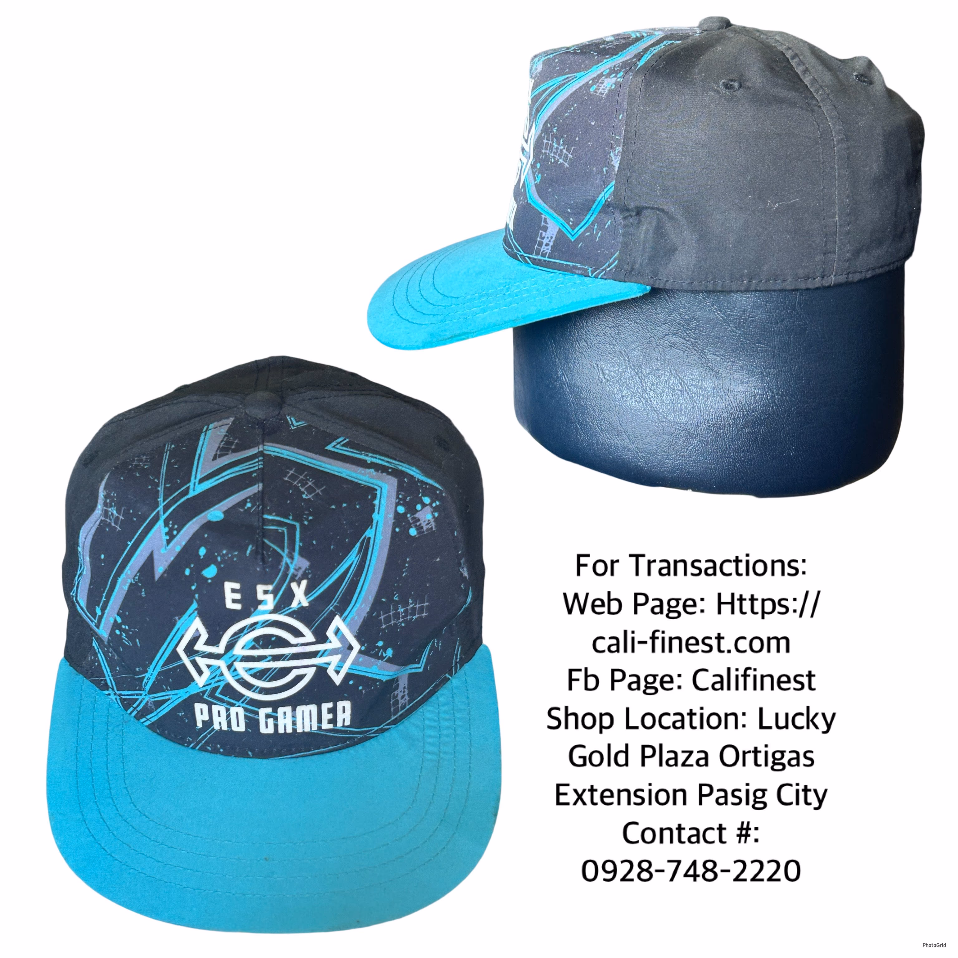 Youth ESX PRO GAMER Retro Teal Adjustable Snapback Cap