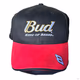 Nascar Chase Dale Earnhardt Jr #8 Red Black Bud Budweiser Beer Hat Cap Nu-Fit