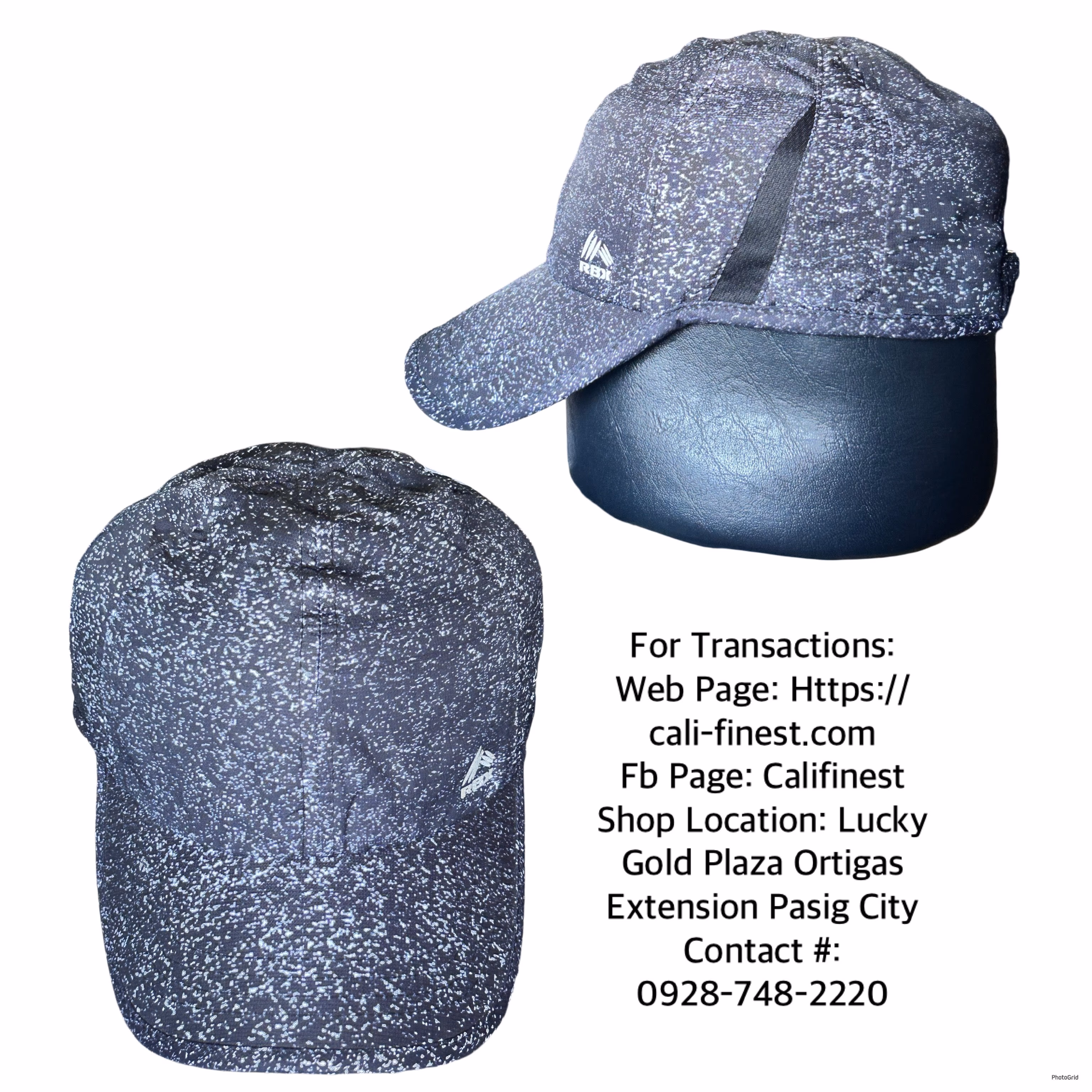 Rbx Men’s Splatter White & Black Adjustable Cap