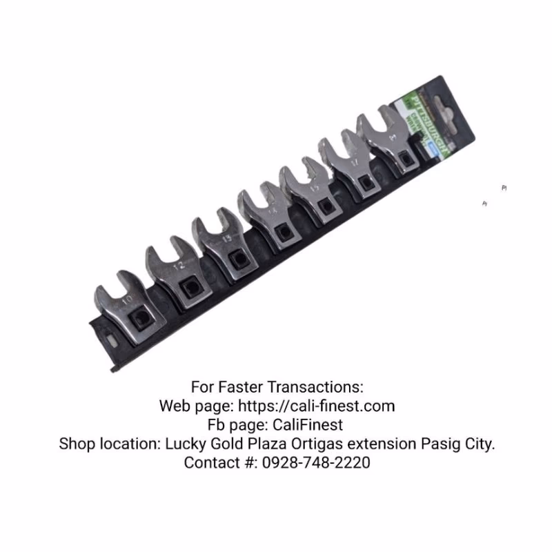Pittsburgh Crowfoot Wrench Set 7PC
