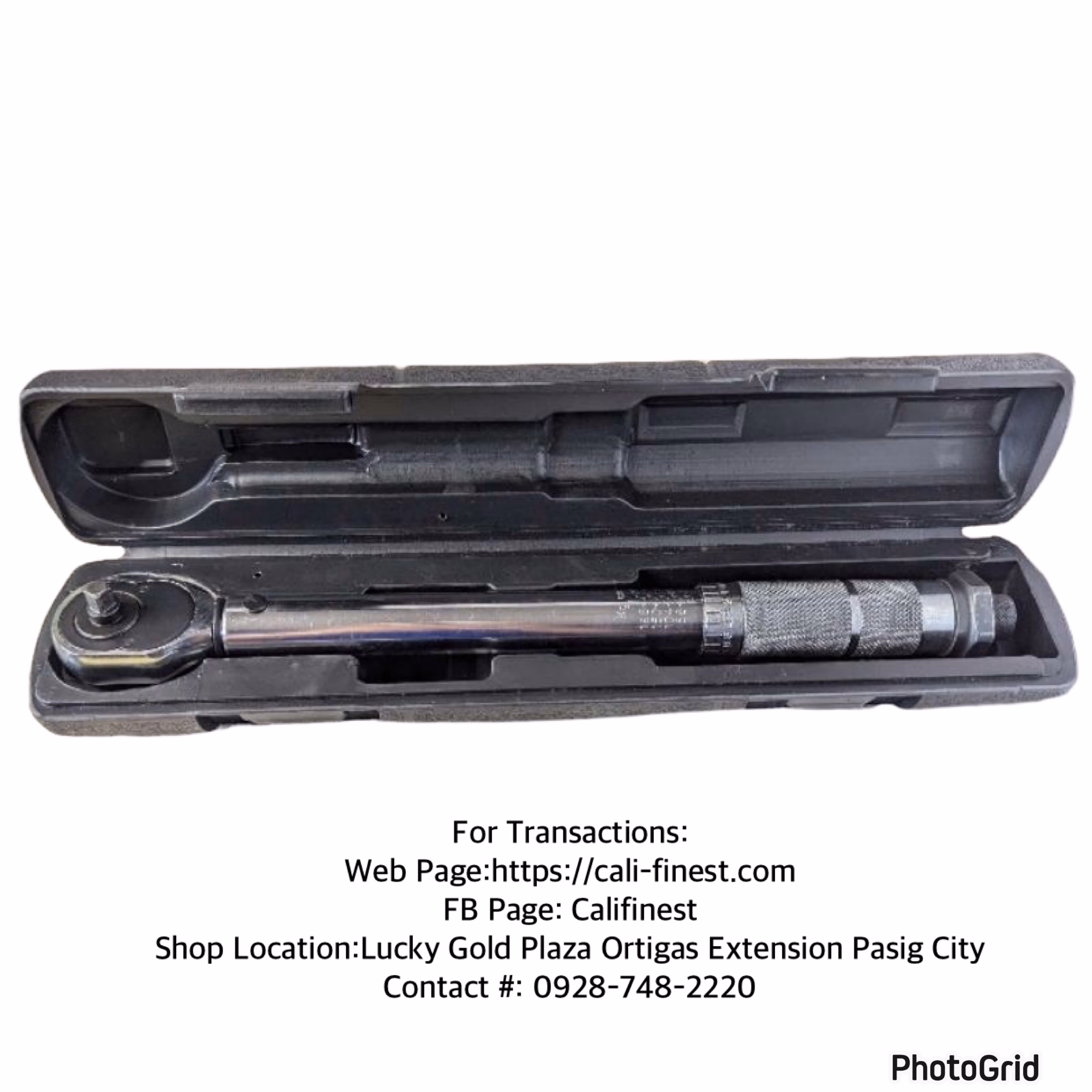 Pittsburgh Pro Click-Type Torque Wrench 