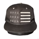 USA flag Headling Mens Black Cap