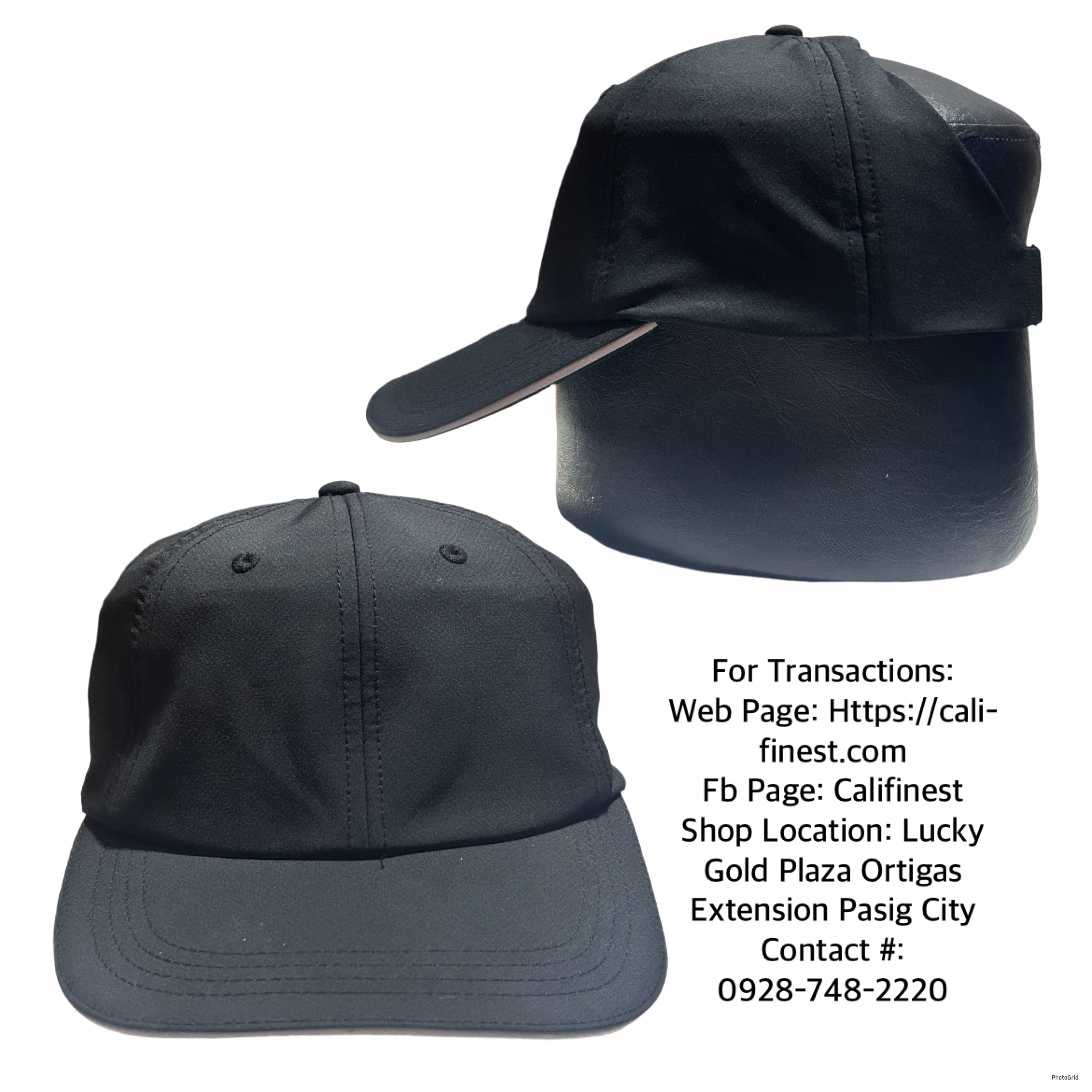 Backless Baseball Hat - All In Motion™ Black