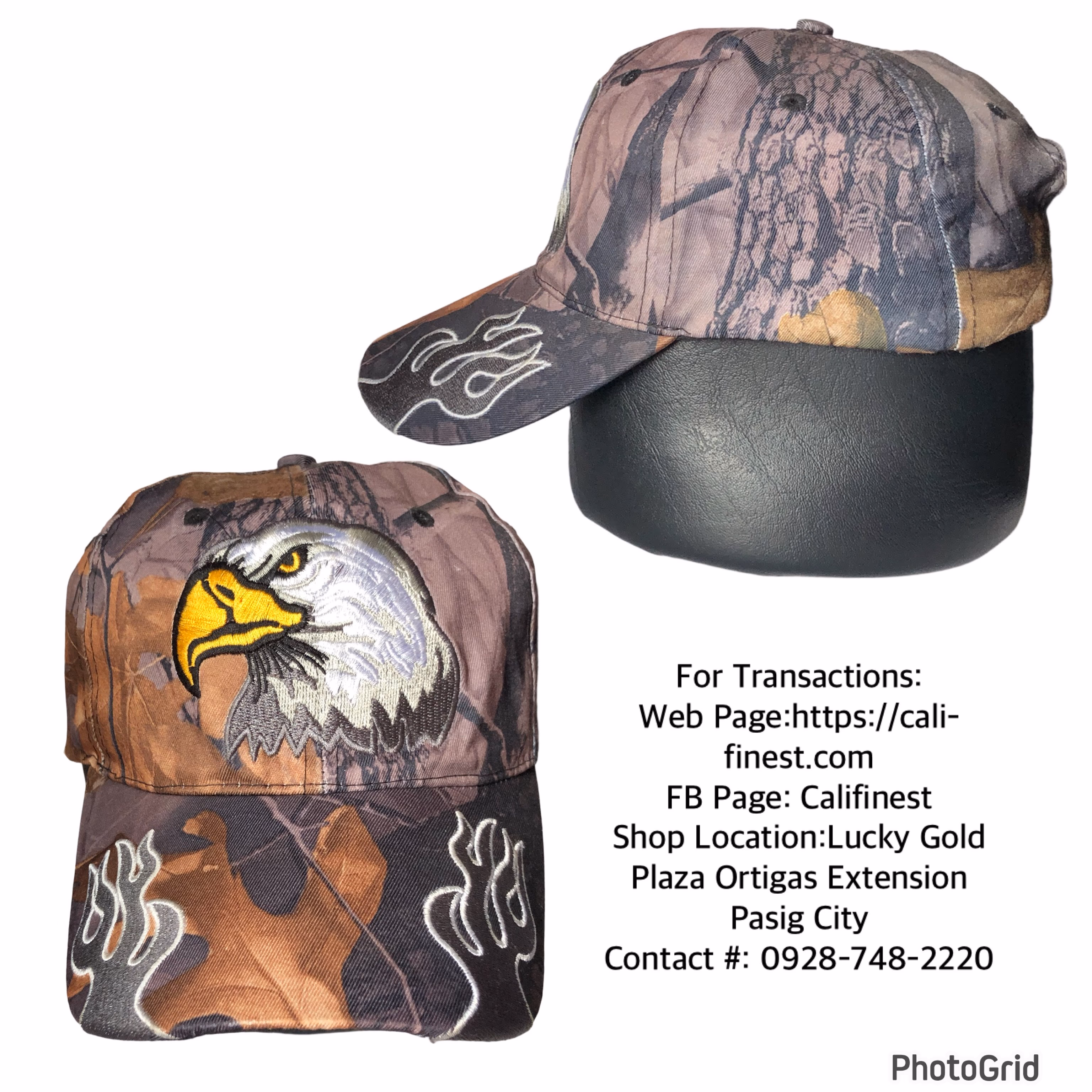 Eagle Brown Cap
