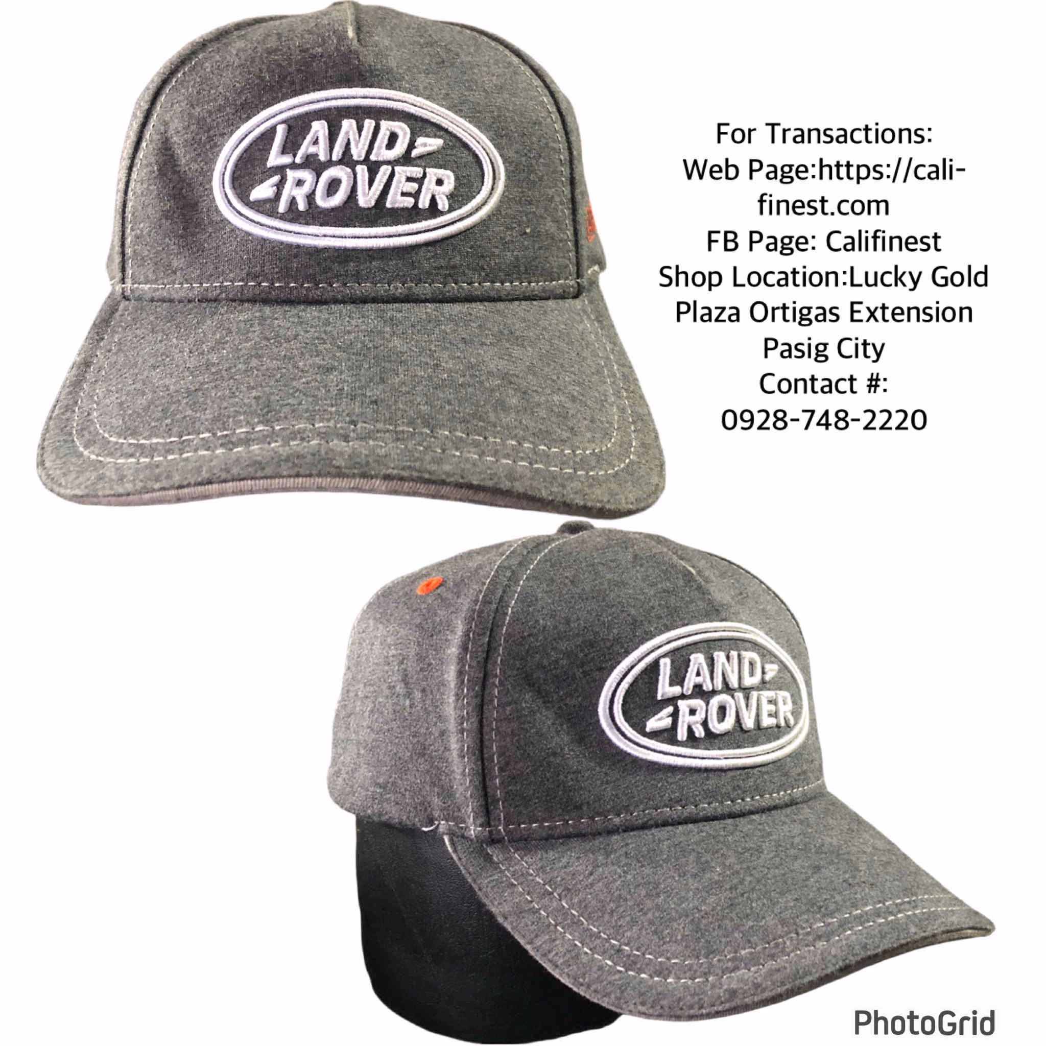 Land Rover Dark Gray Cap 