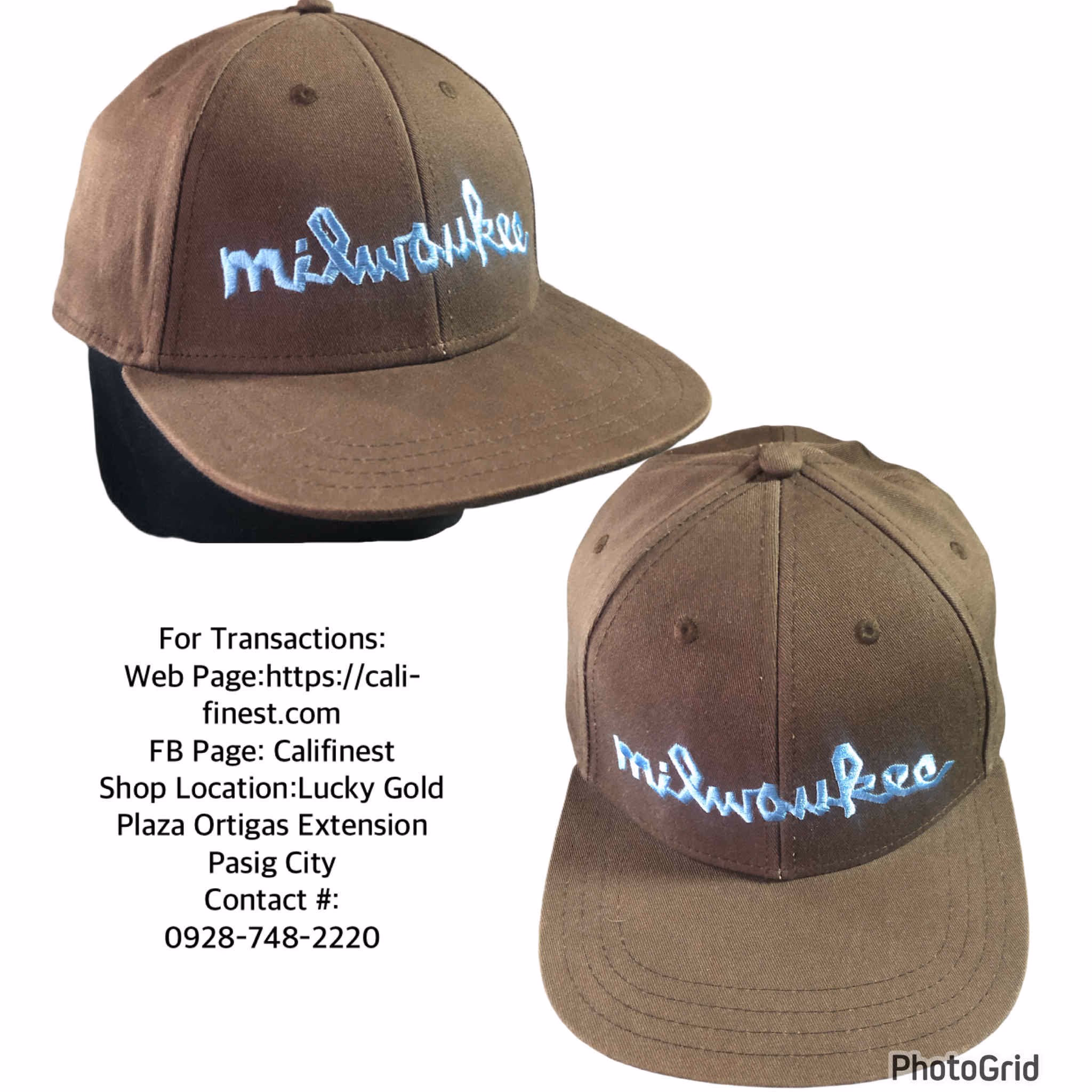 Milwaukee One size Dark Brown Cap   C#497