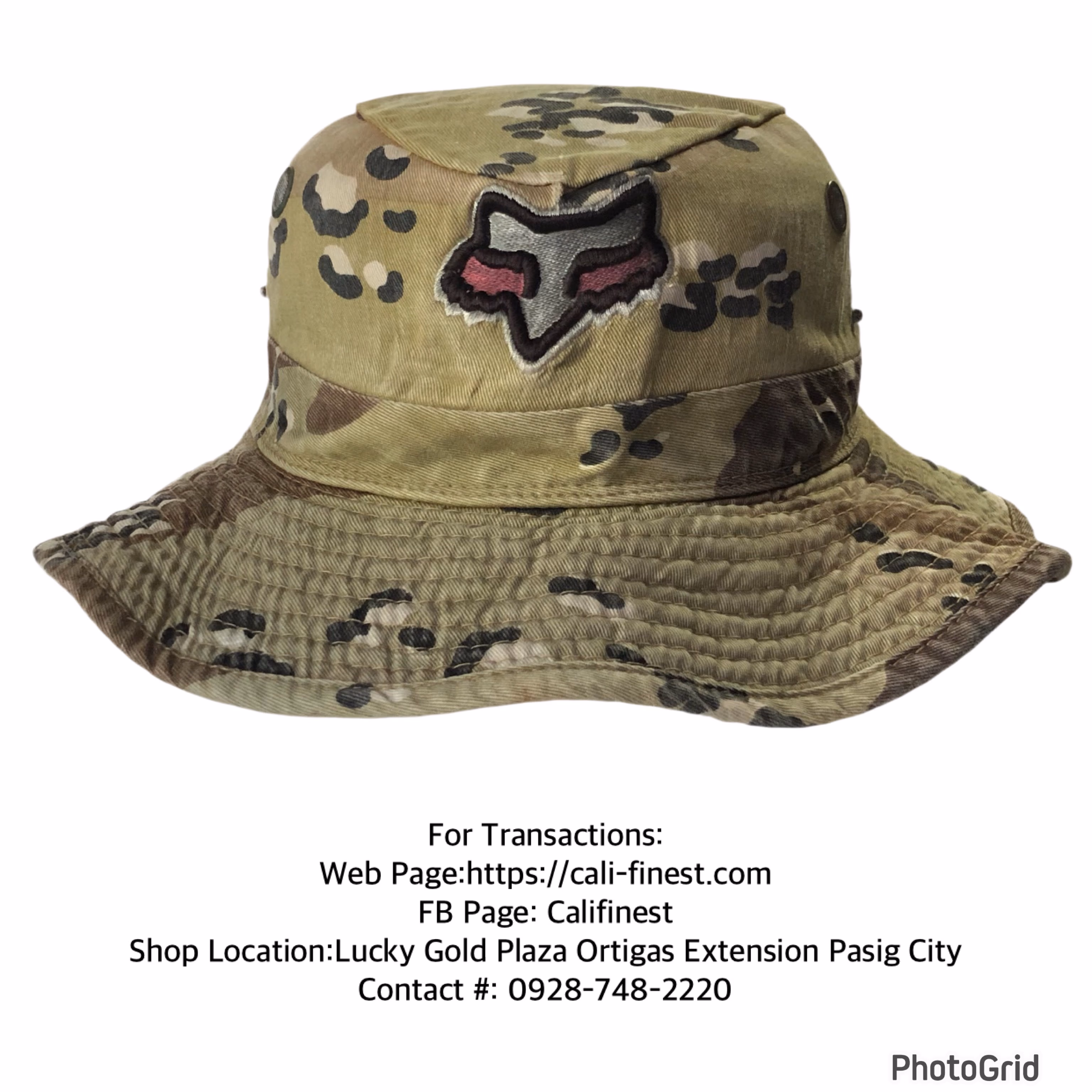 Men’s Camo Hat Cap