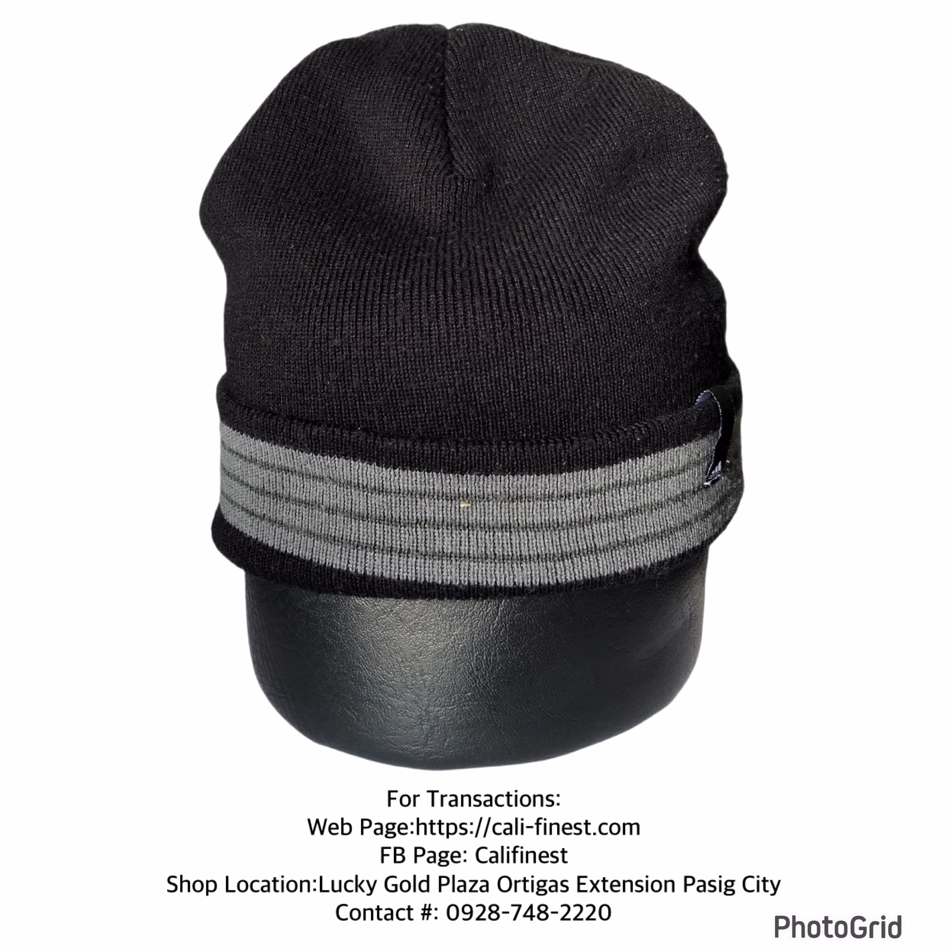Adidas Black Beanie Hat