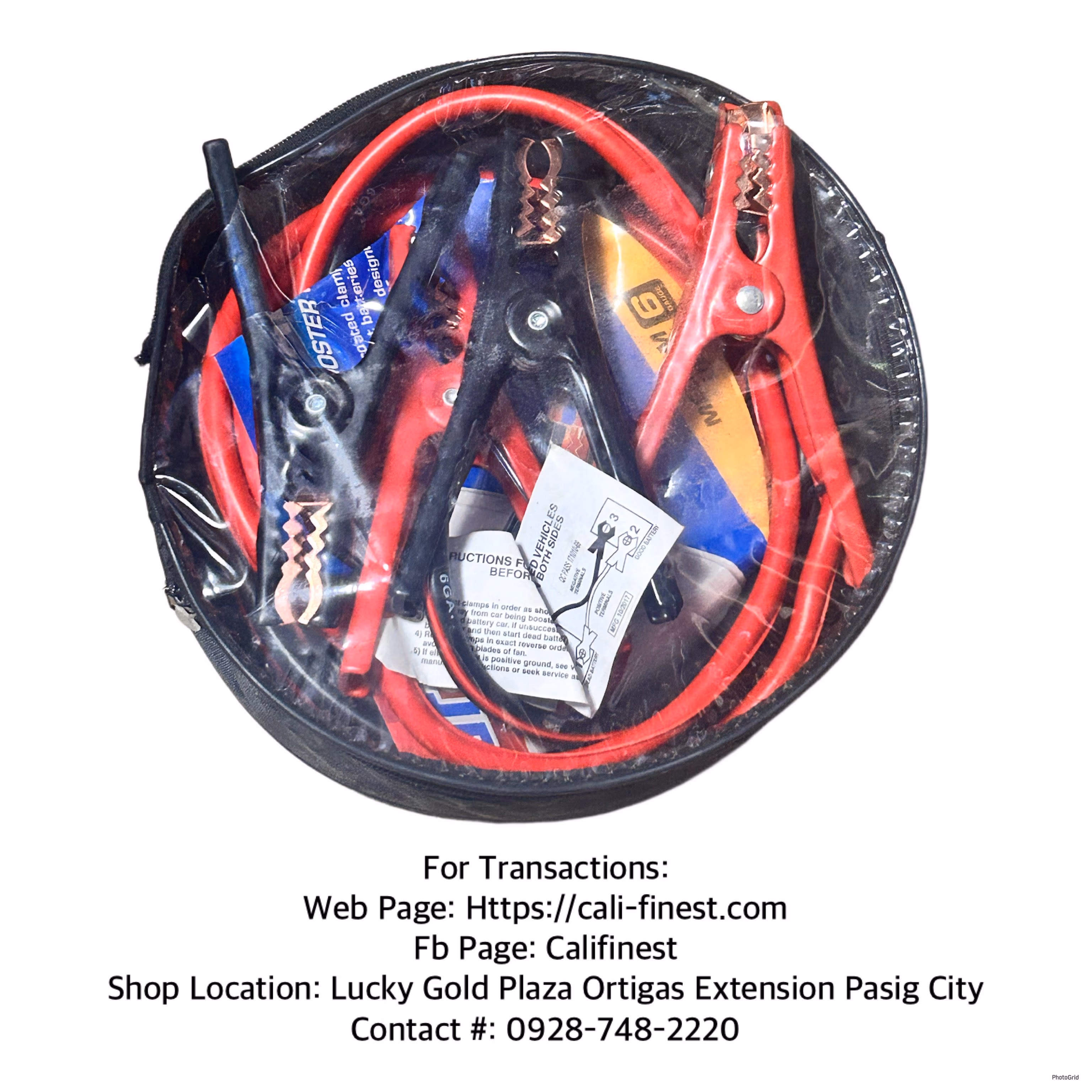 Duralast 6 Gauge 12ft Booster Cable 