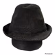 UBI Black Corduroy Fedora Hat