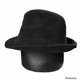 UBI Black Corduroy Fedora Hat