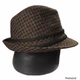 The Hatter Company Women’s Brown Fedora Hat