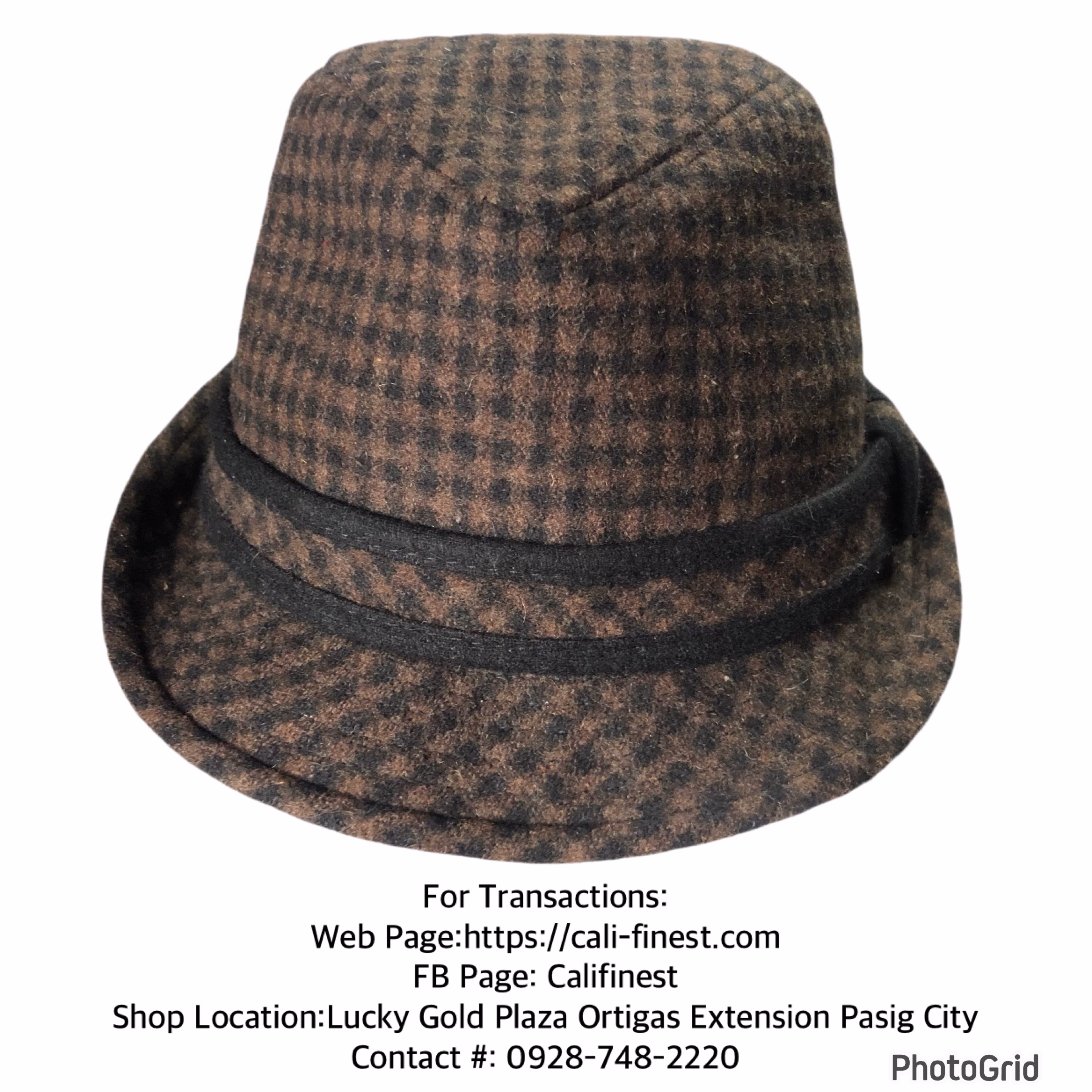 The Hatter Company Women’s Brown Fedora Hat
