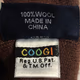 Coogi Heritage Brown Beanie Hat for Kids
