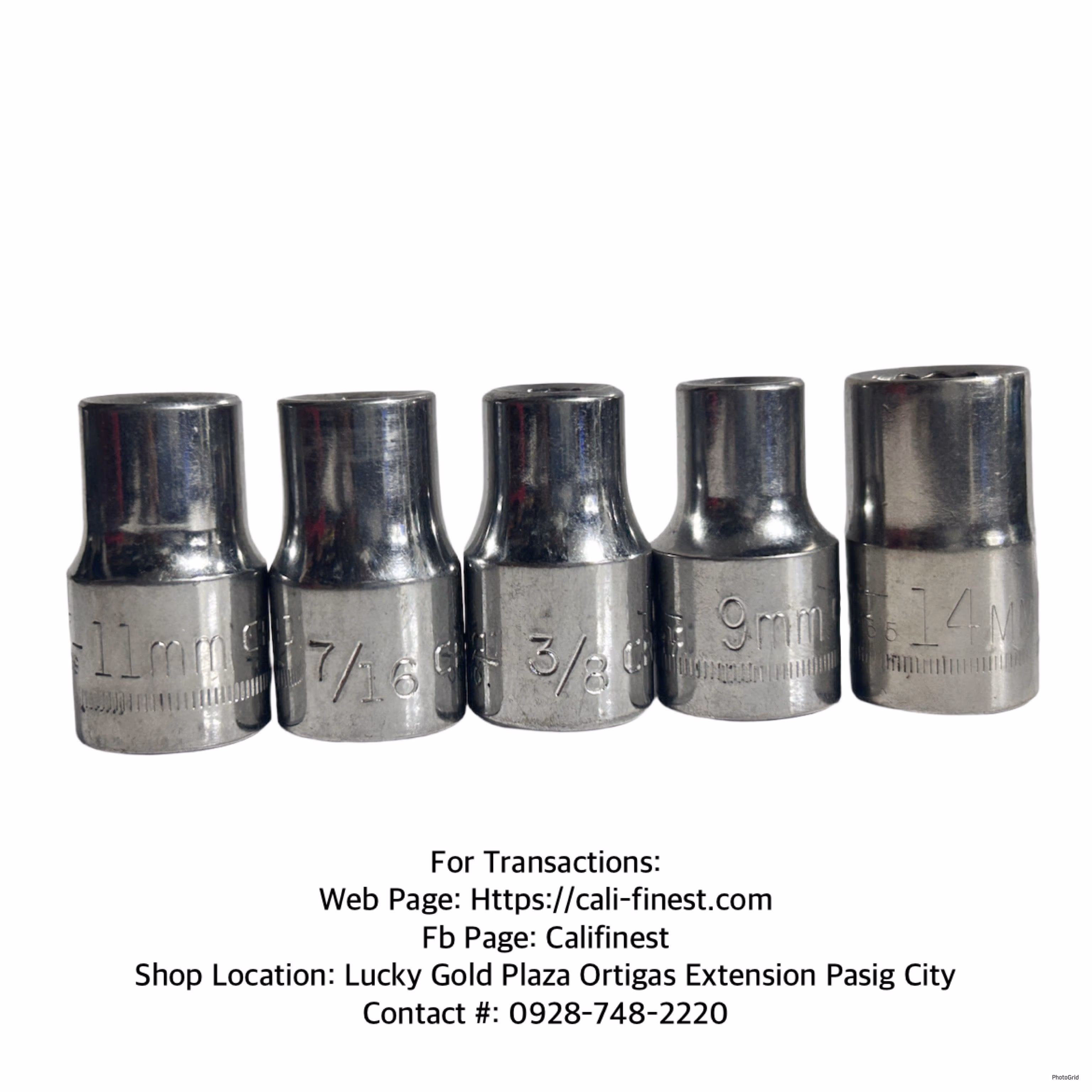 Craftsman 12pt, 1/2 Drive 5pcs 