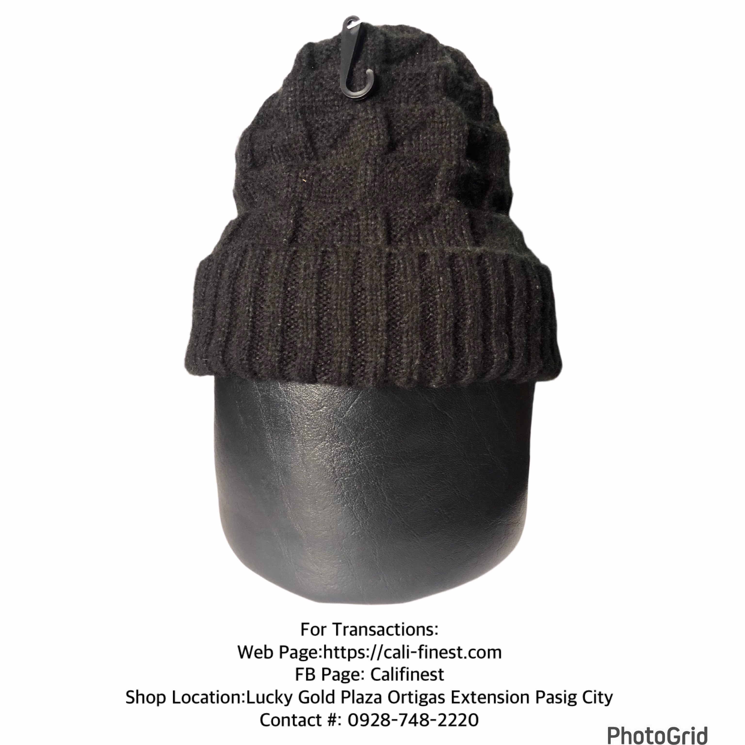 Black Beanie Hat