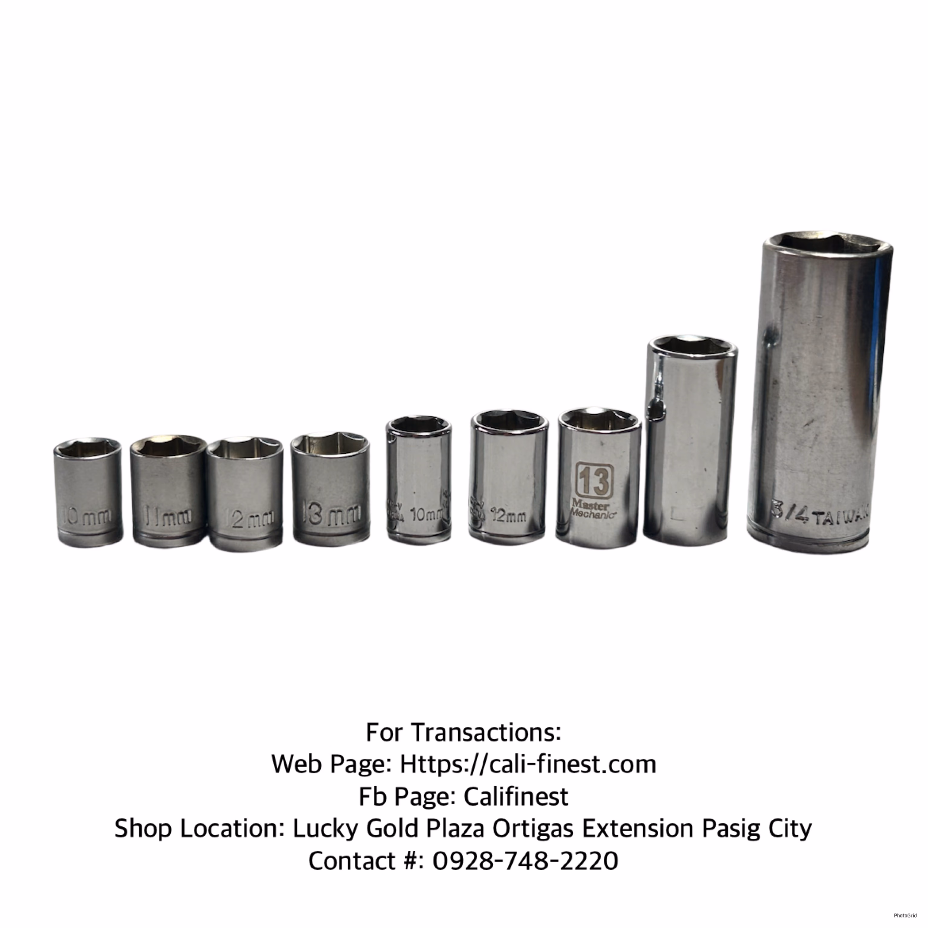 6point Drive Sockets 