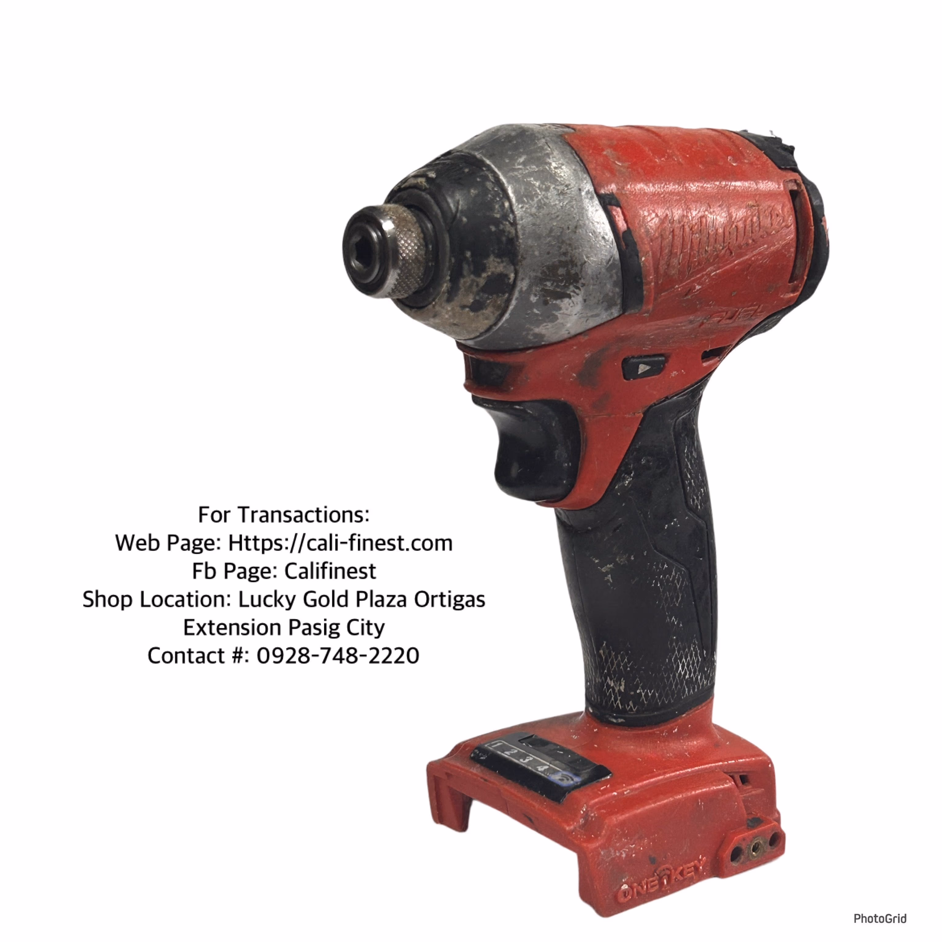 Milwaukeew 2757-20 M18 FUEL ONE-KEY 18V Brushless 1/4 in Impact Driver(TOOL ONLY)