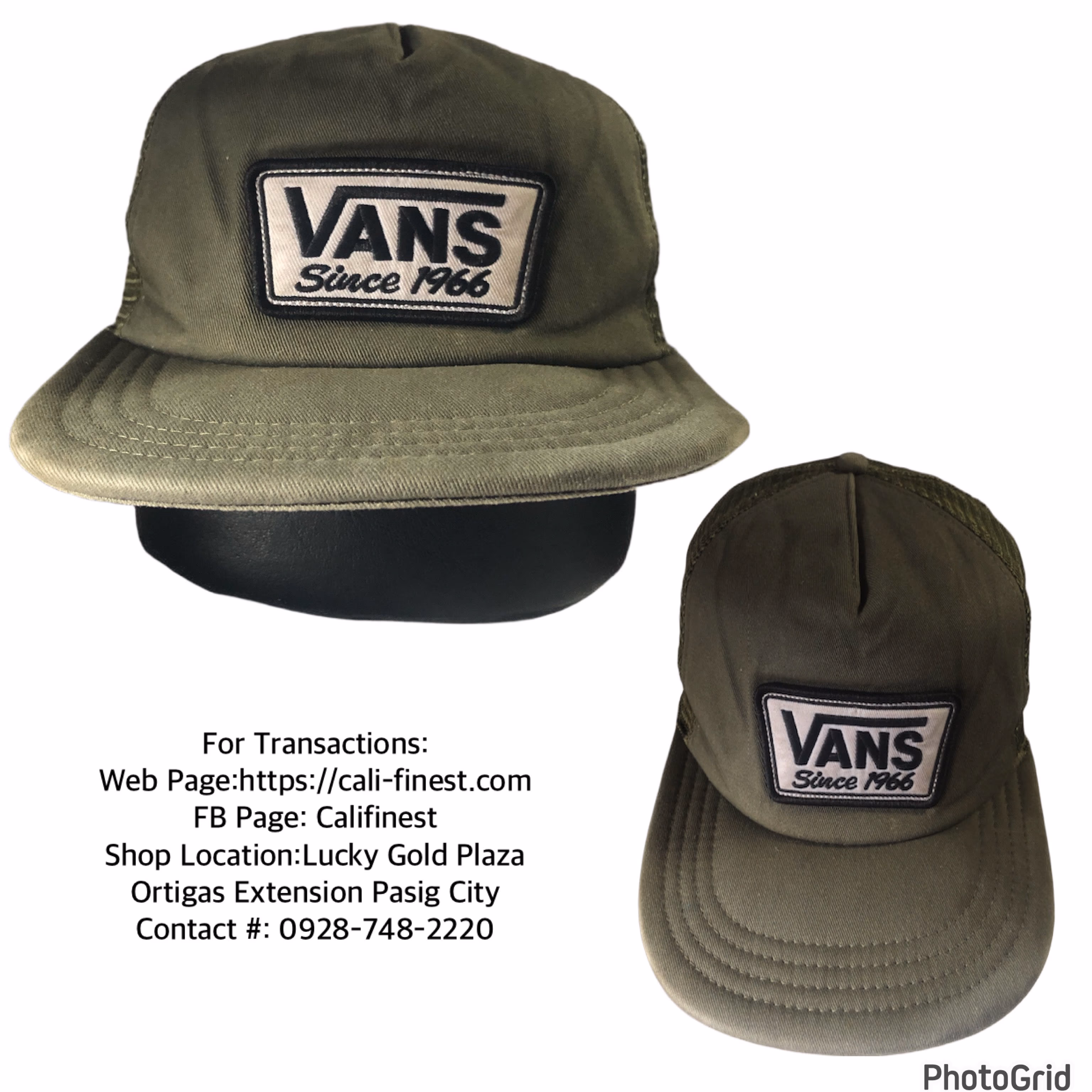 Vans Since 1966 Snapback Cap   C#522 