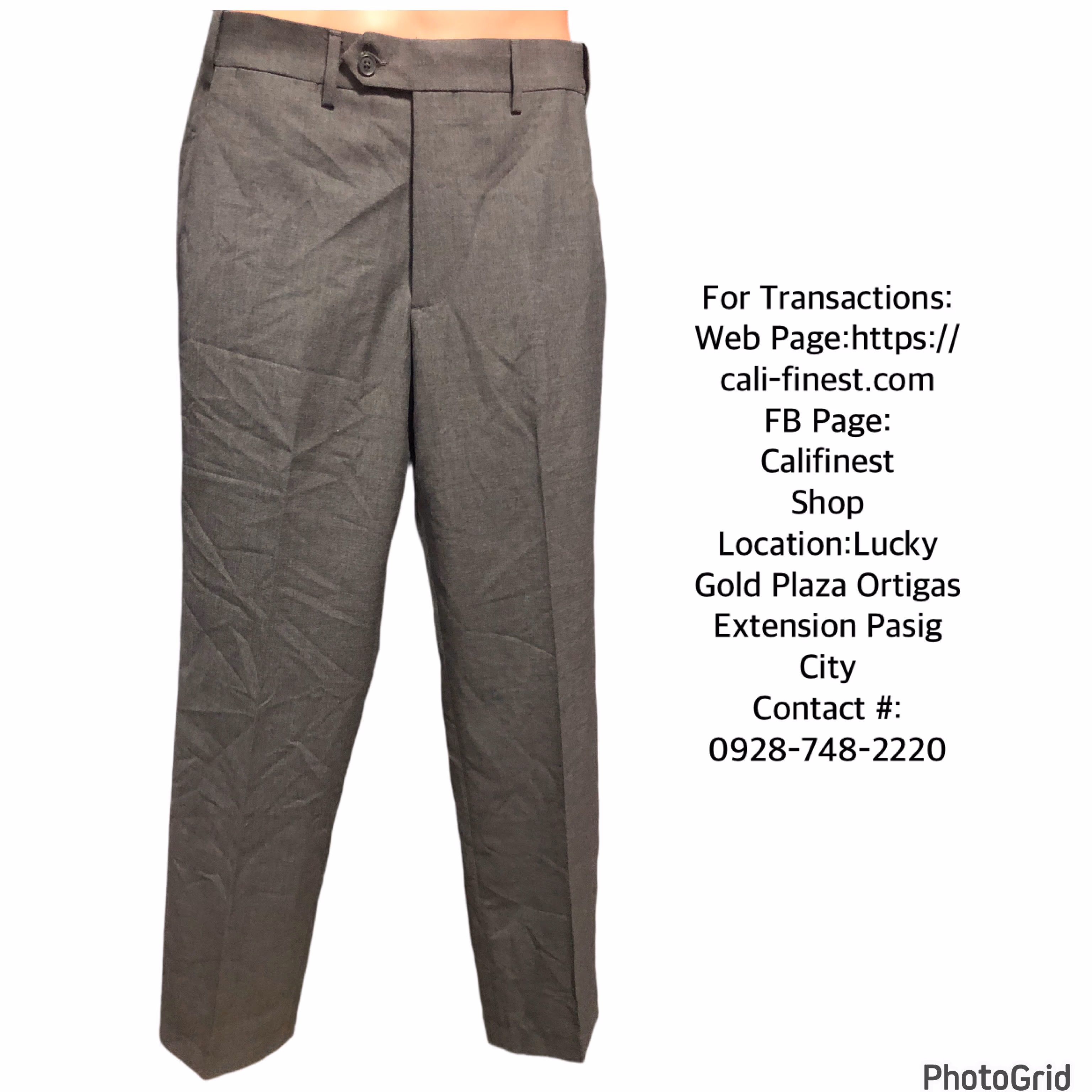 Brandnew Prosper Exclusive Gray Trouser For Men 32R  B#489 