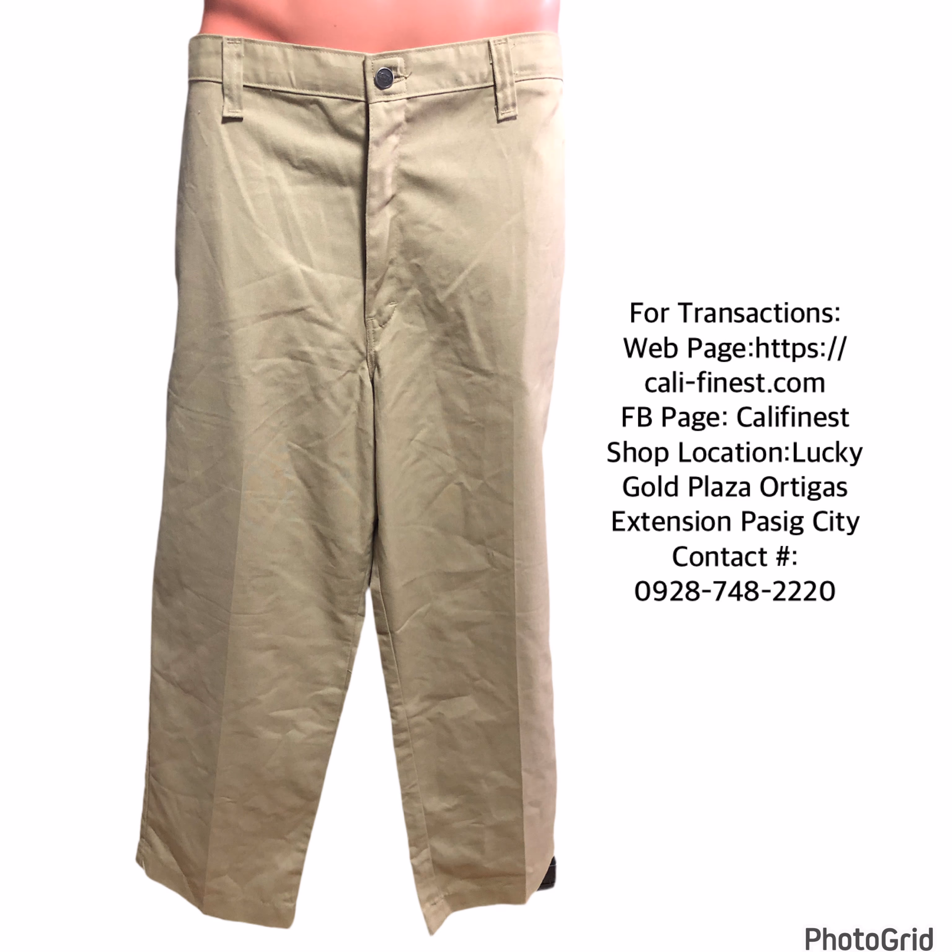 Brandnew Dickies Khaki Trousers For Men Size 40x30  B#507