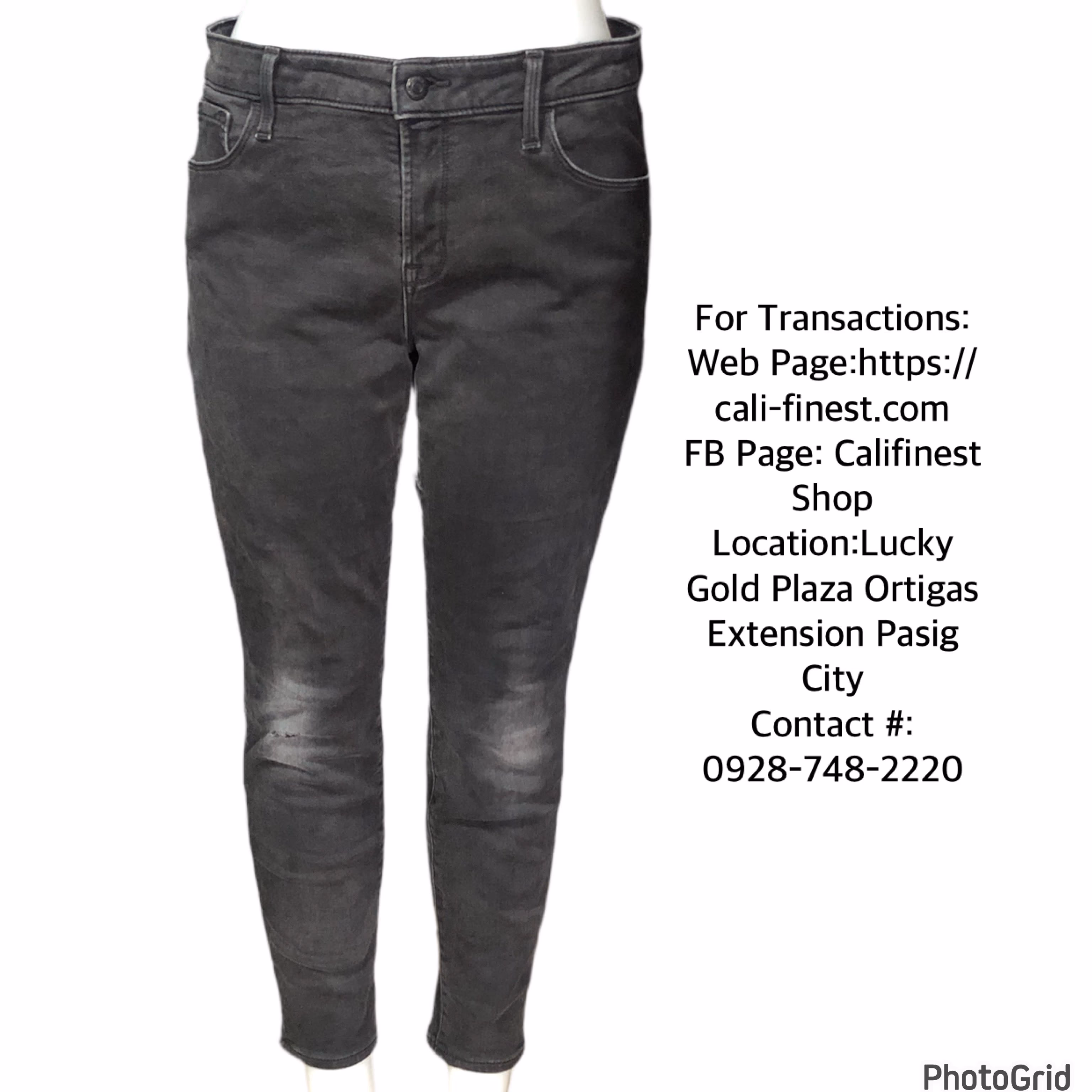 Old Navy Rockstar Super Skinny Dark Gray Jeans For Women Size 12  B#511