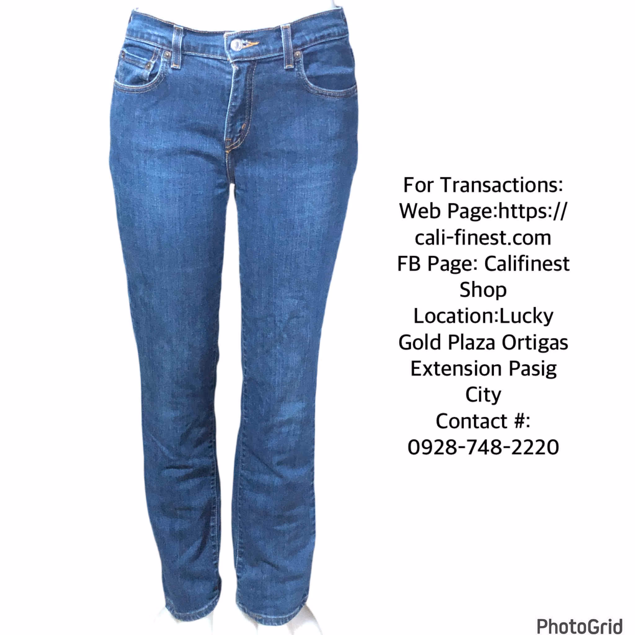 Levi Strauss & Co. Straight 505 Blue Jeans For Women Size 6 Medium   B#509