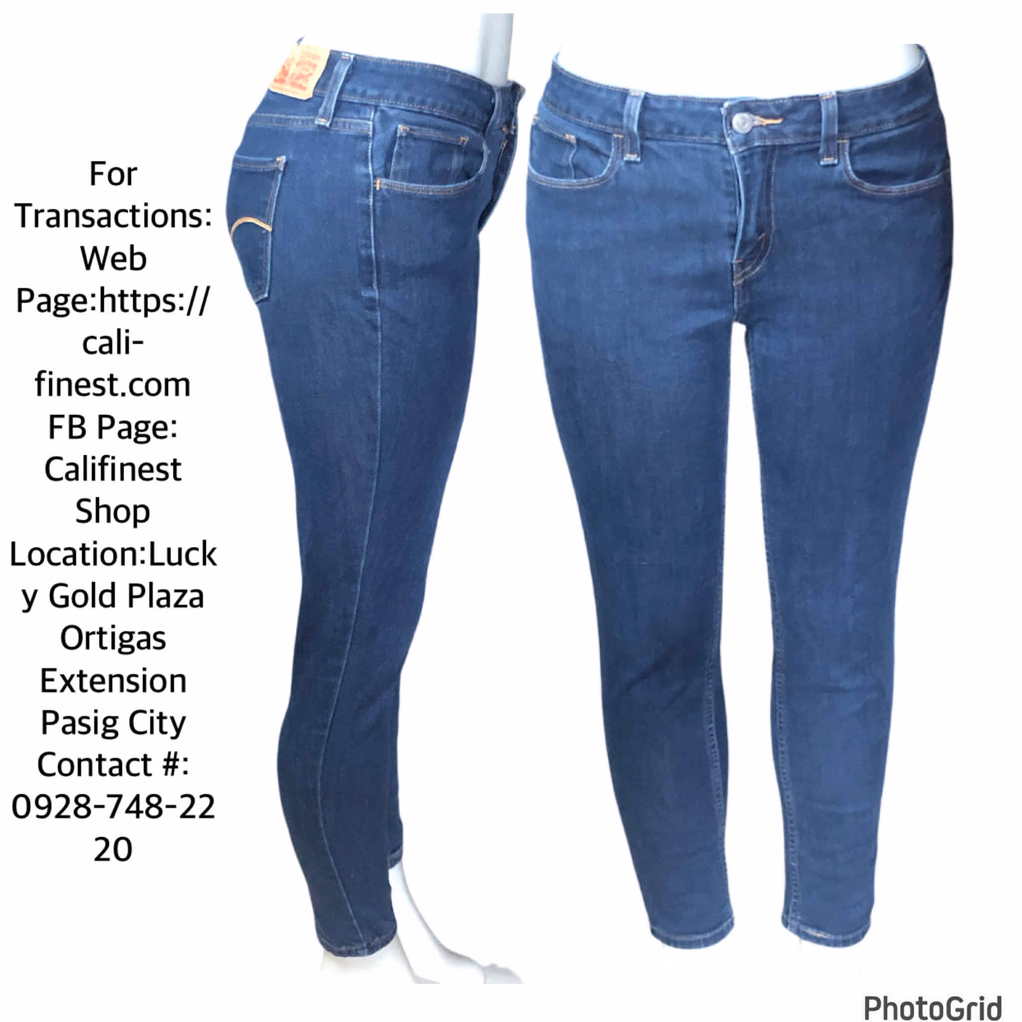 Levi Strauss & Co 535 Super Skinny Jeans For Women Size 31  B#510 