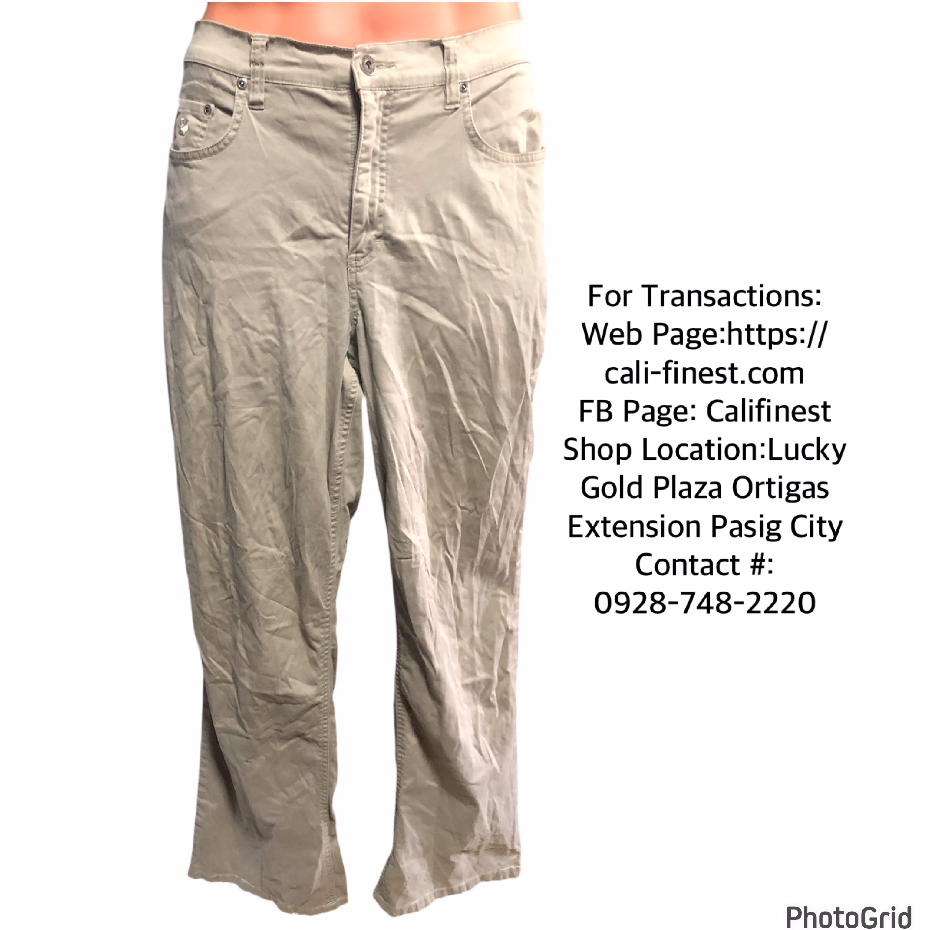 Gloria Vanderbilt Jean Mens Pants Size 12 Medium   B#514