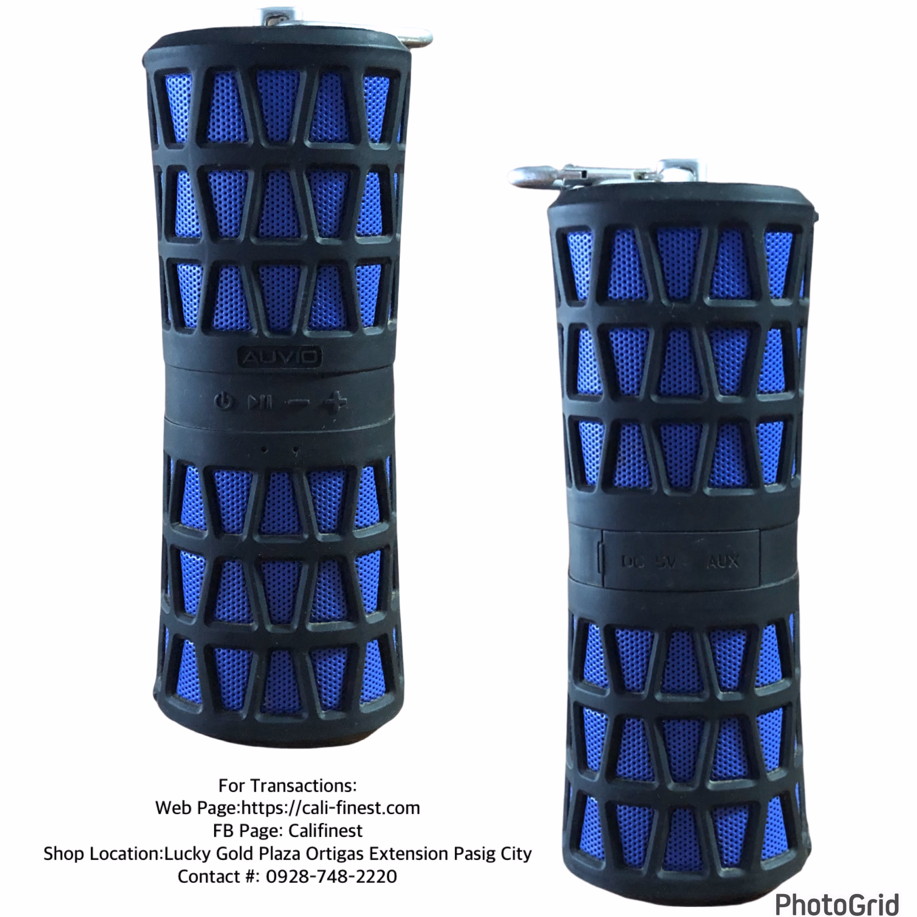 Auvio Outbound Rugged Portable Bluetooth Speaker