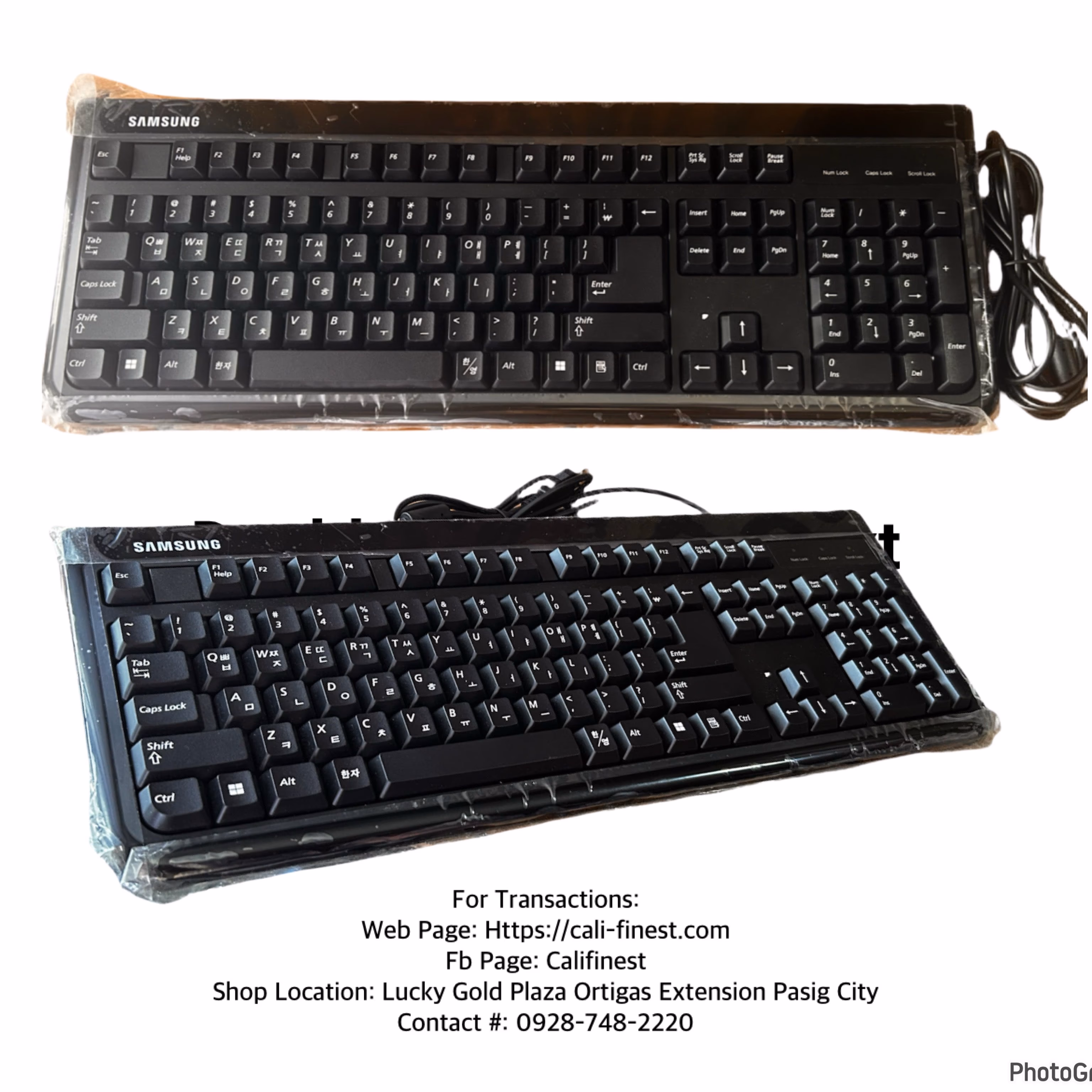 SAMSUNG USB Keyboard SKG-3000UB for Gaming PC Desktop Laptop Netbook