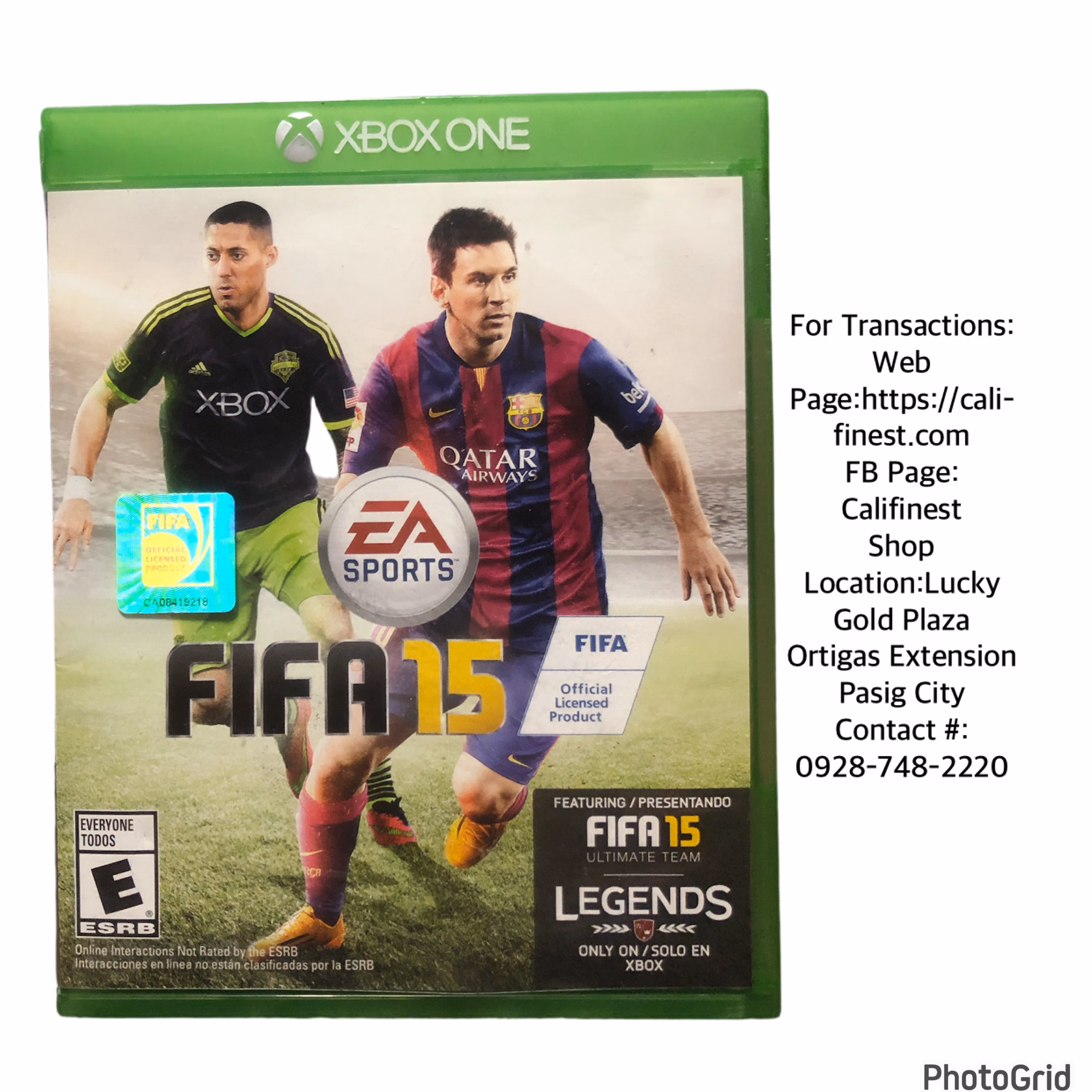 Xbox One FIFA 15 Games  CO#003  