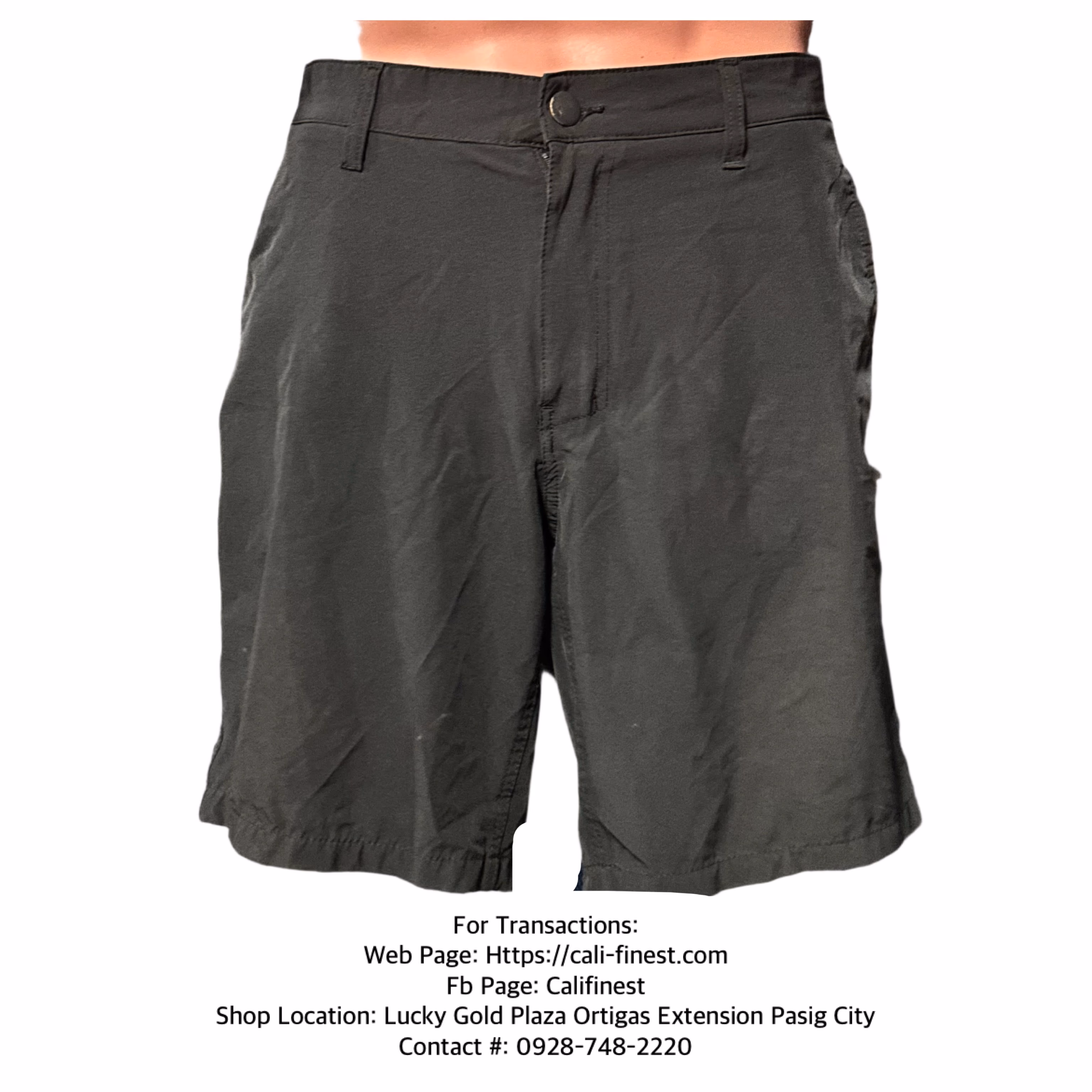 Hurley Men’s Black Quick Dry Hybrid Walk Short