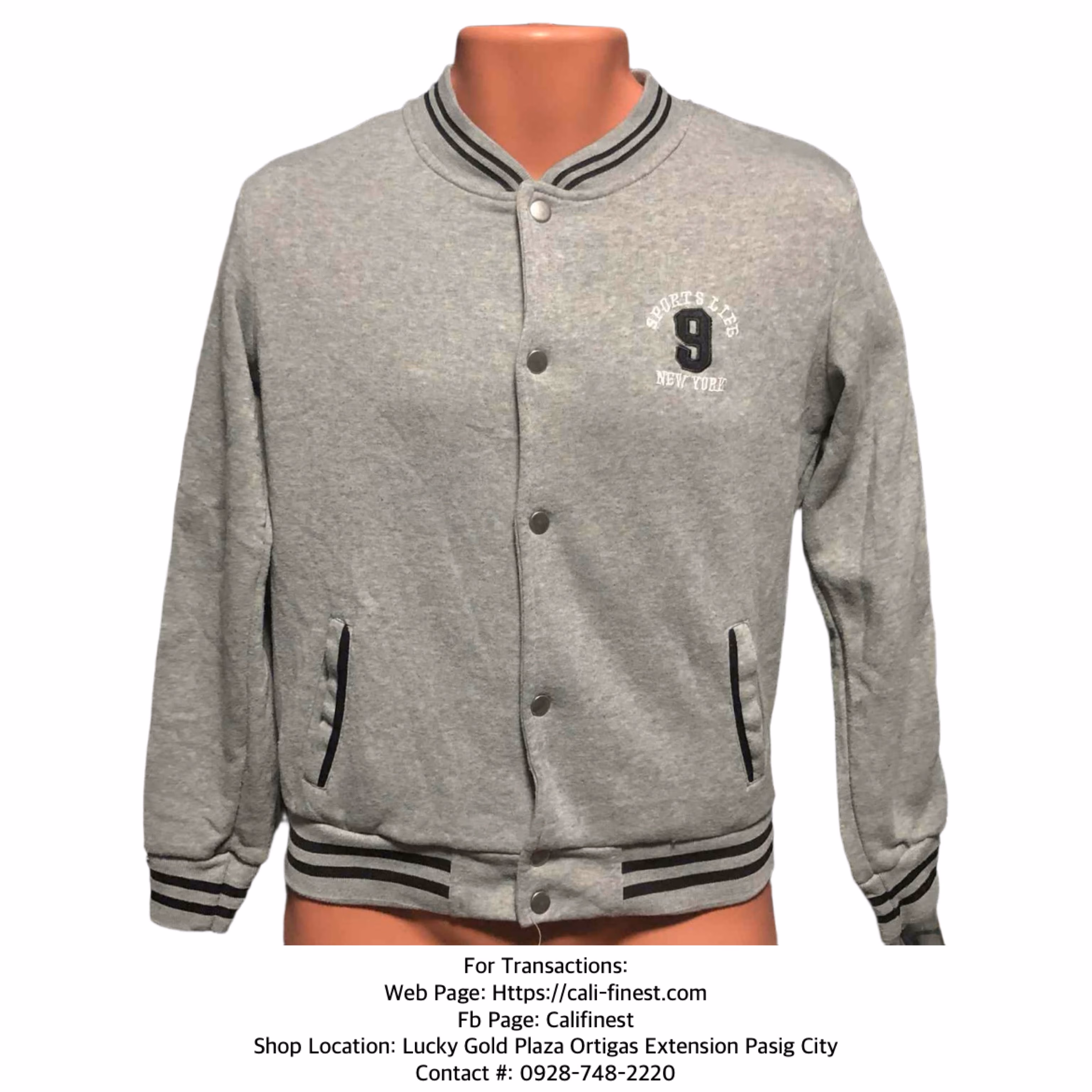 Supernova Est 1982 Men’s Gray Jacket size 16