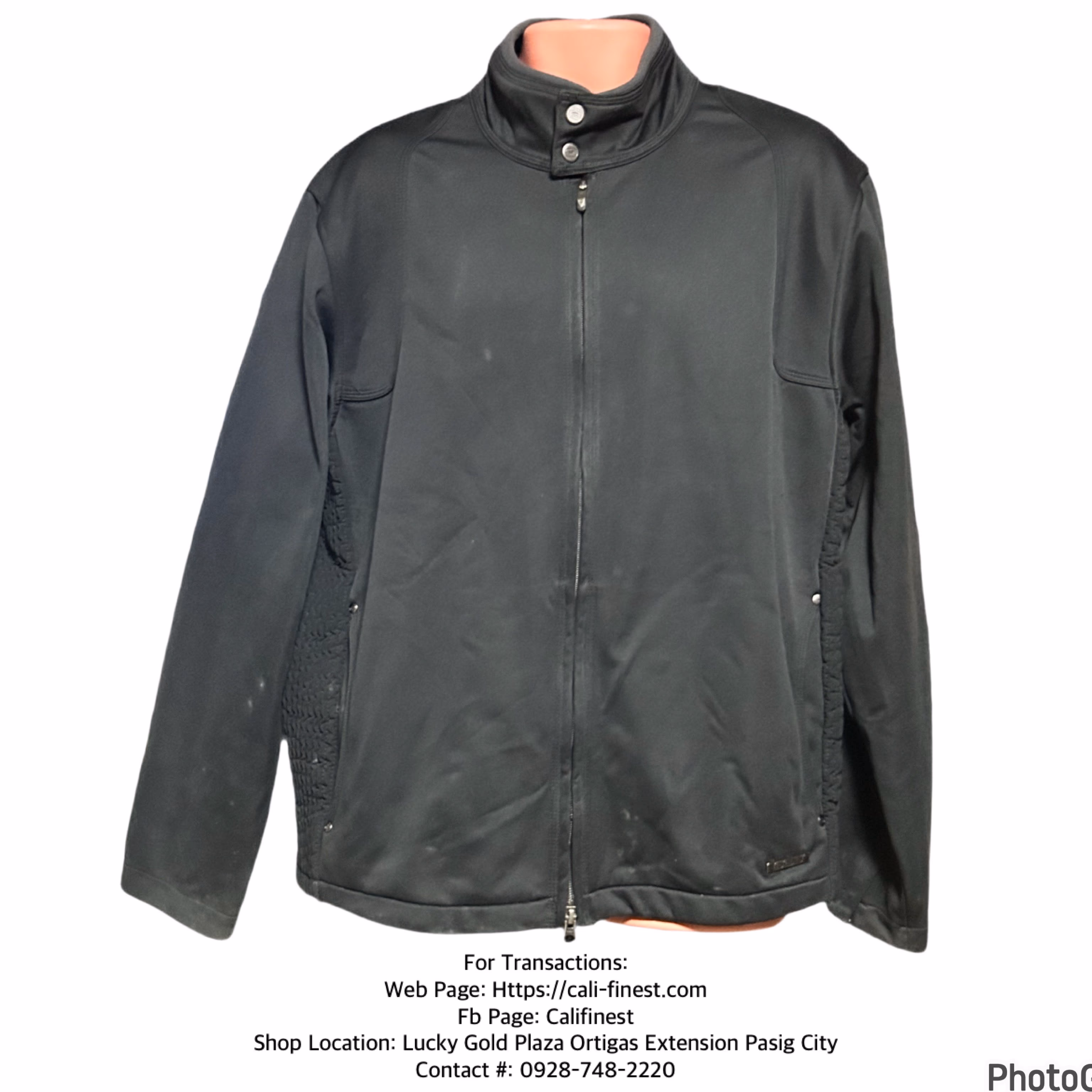 OGIO Endurance Men’s Blacktop Stealth full zip jacket