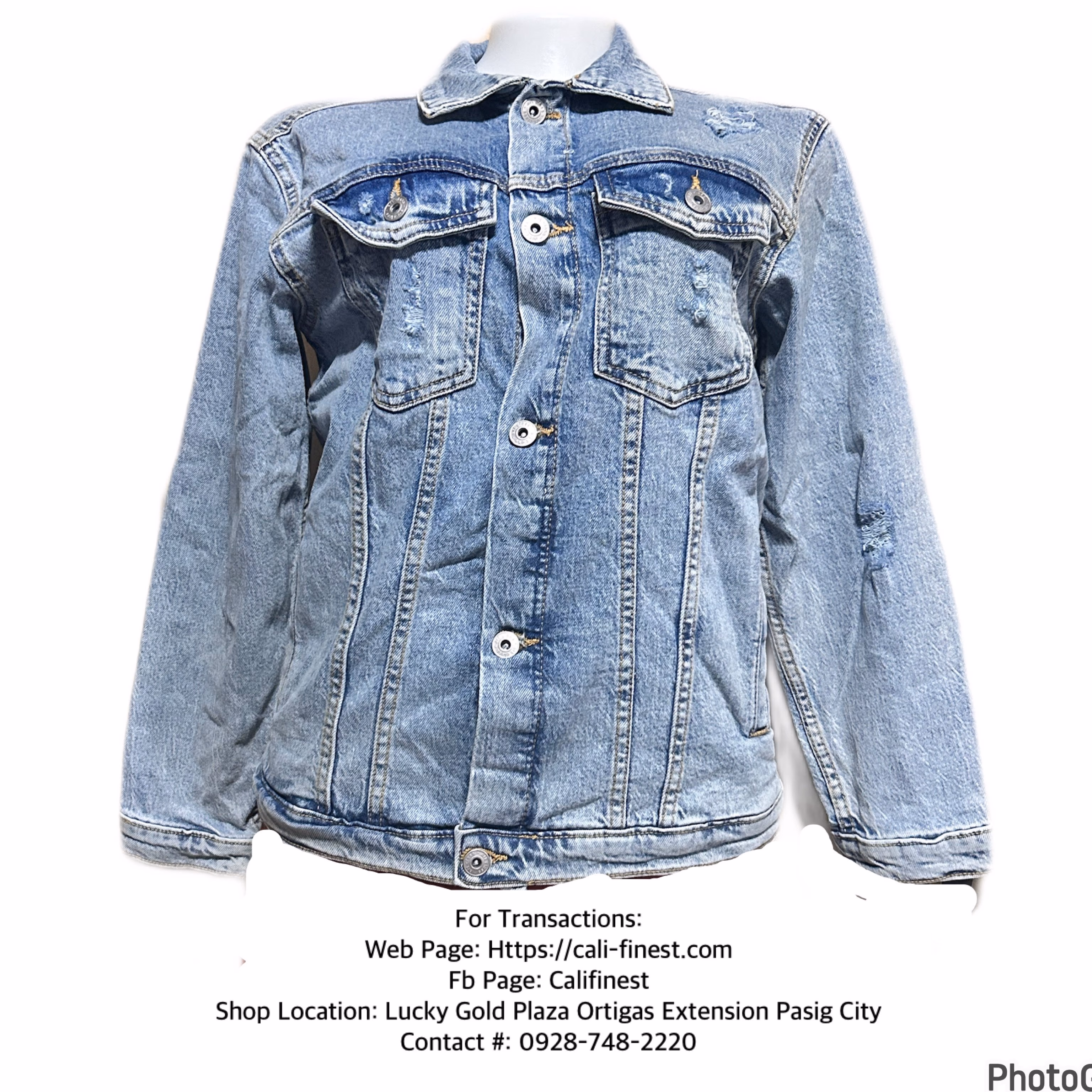 Brandnew Art Class Denim Jacket Women Large(10-12)  J#248 